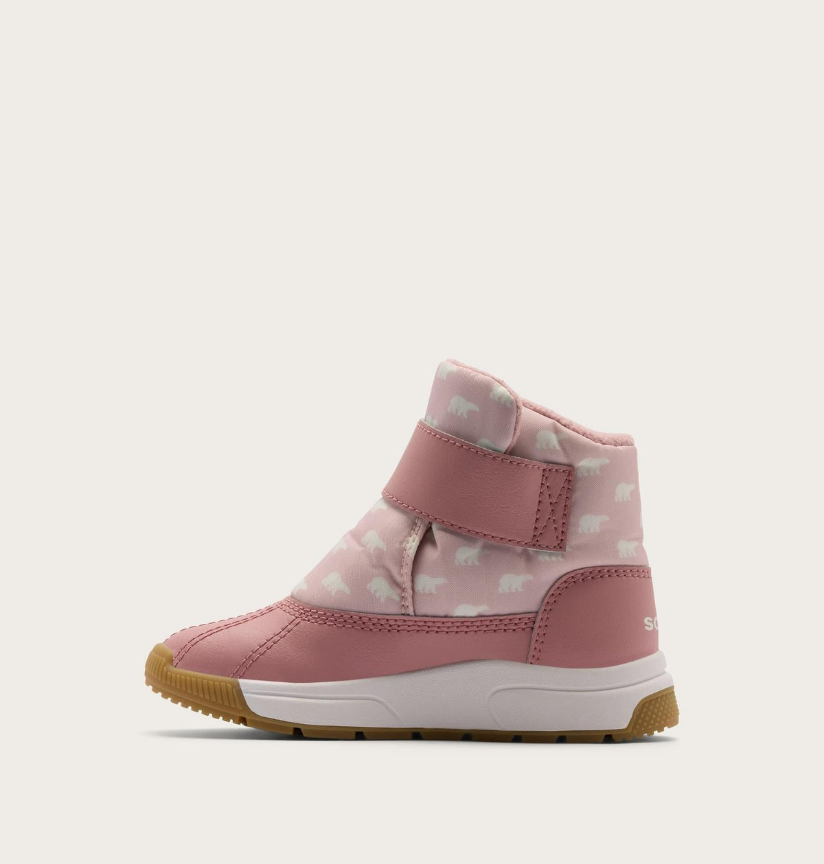 Toddler Whitney™ III Strap Mid Waterproof Boot - Pink Salt, Eraser Pink