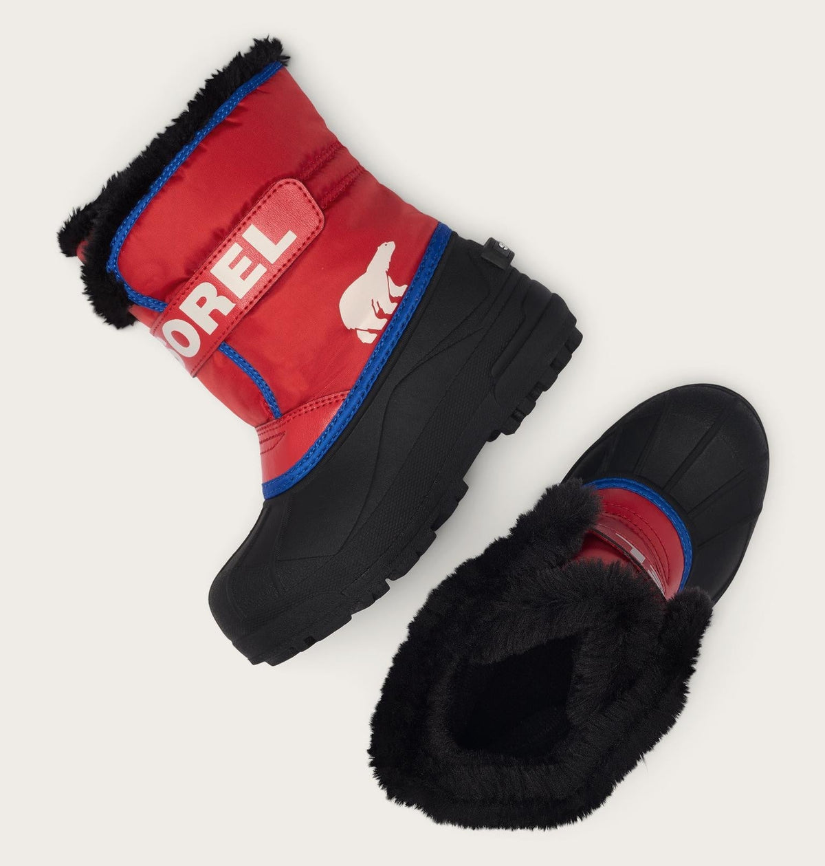 Little Kids Snow Commander™ Boot - Bright Red, Azul