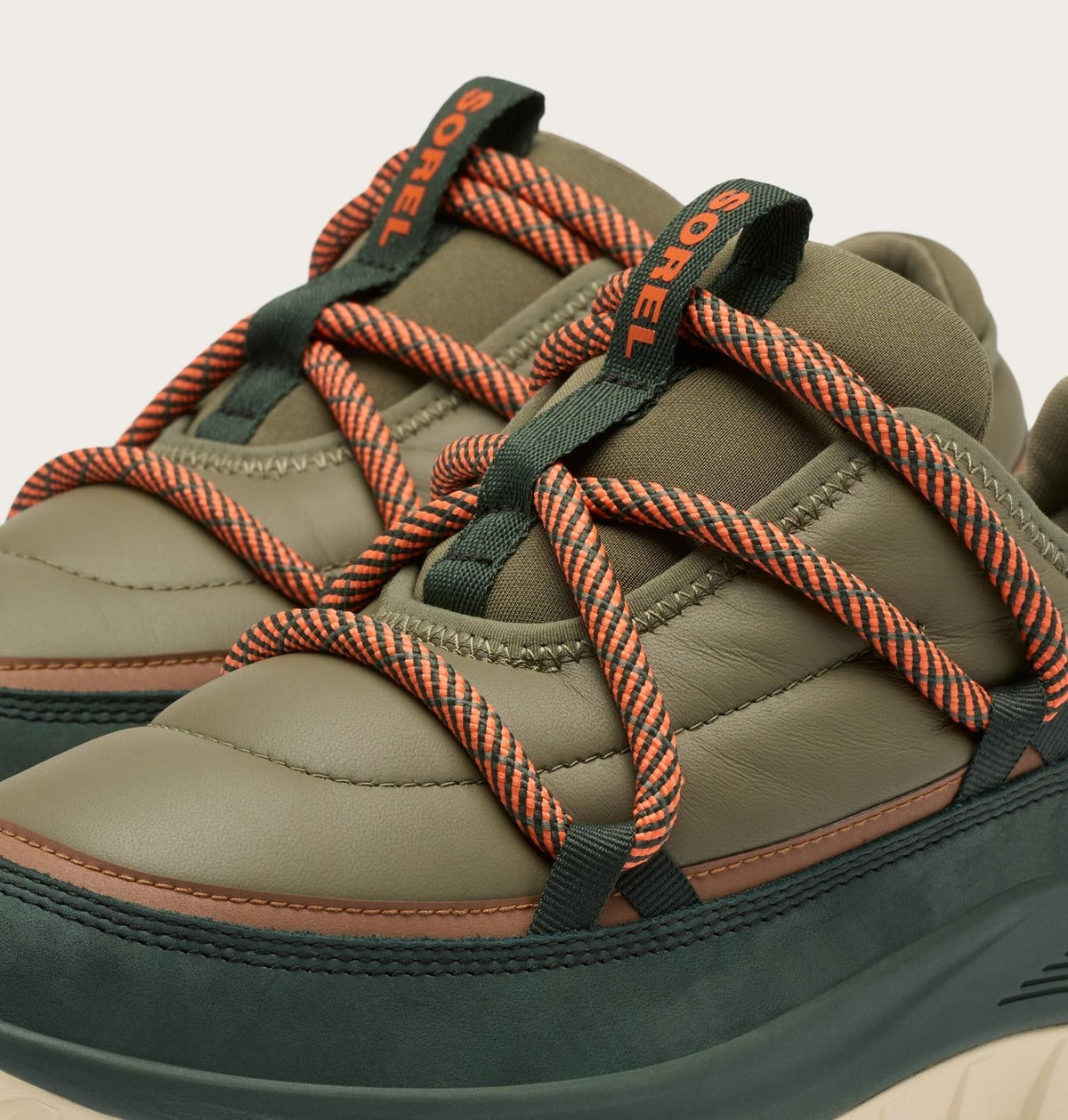 Callsign™ Daybreak Lux Men's Sneaker - Stone Green, Deep Woods