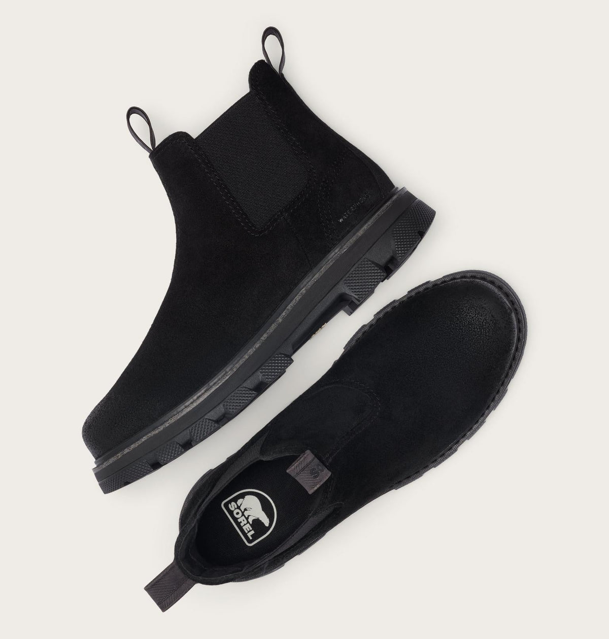 Lark-47™ Chelsea Men's Waterproof Boot - Black, Bleached Ceramic