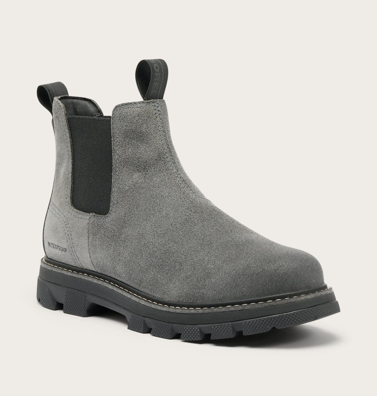 Lark-47™ Chelsea Men's Waterproof Boot - Grill, Black