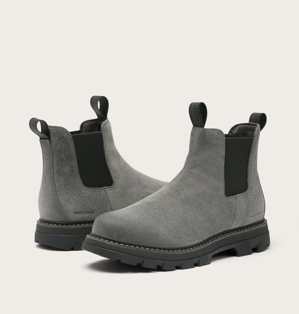 Lark-47™ Chelsea Men's Waterproof Boot - Grill, Black