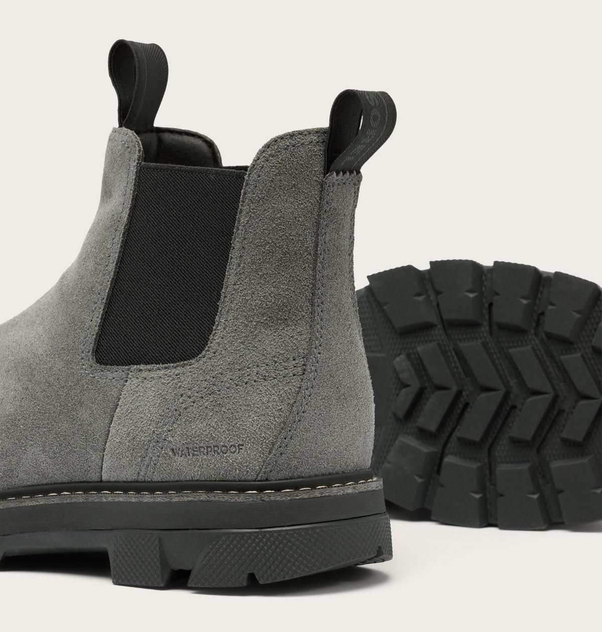 Lark-47™ Chelsea Men's Waterproof Boot - Grill, Black