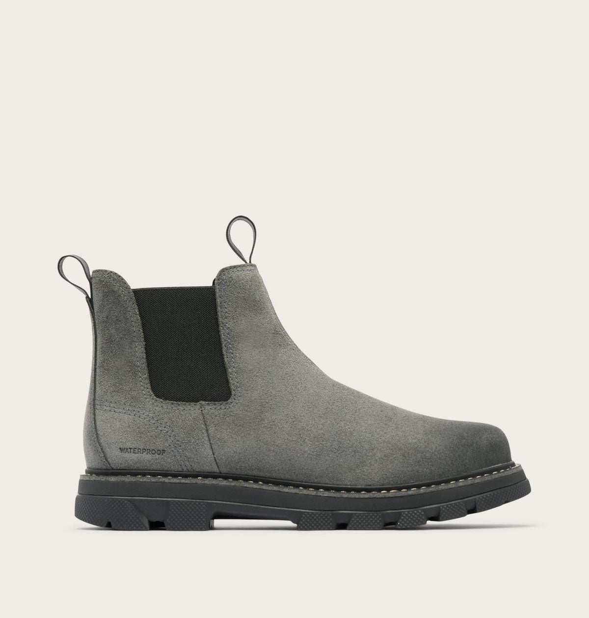 Lark-47™ Chelsea Men's Waterproof Boot - Grill, Black
