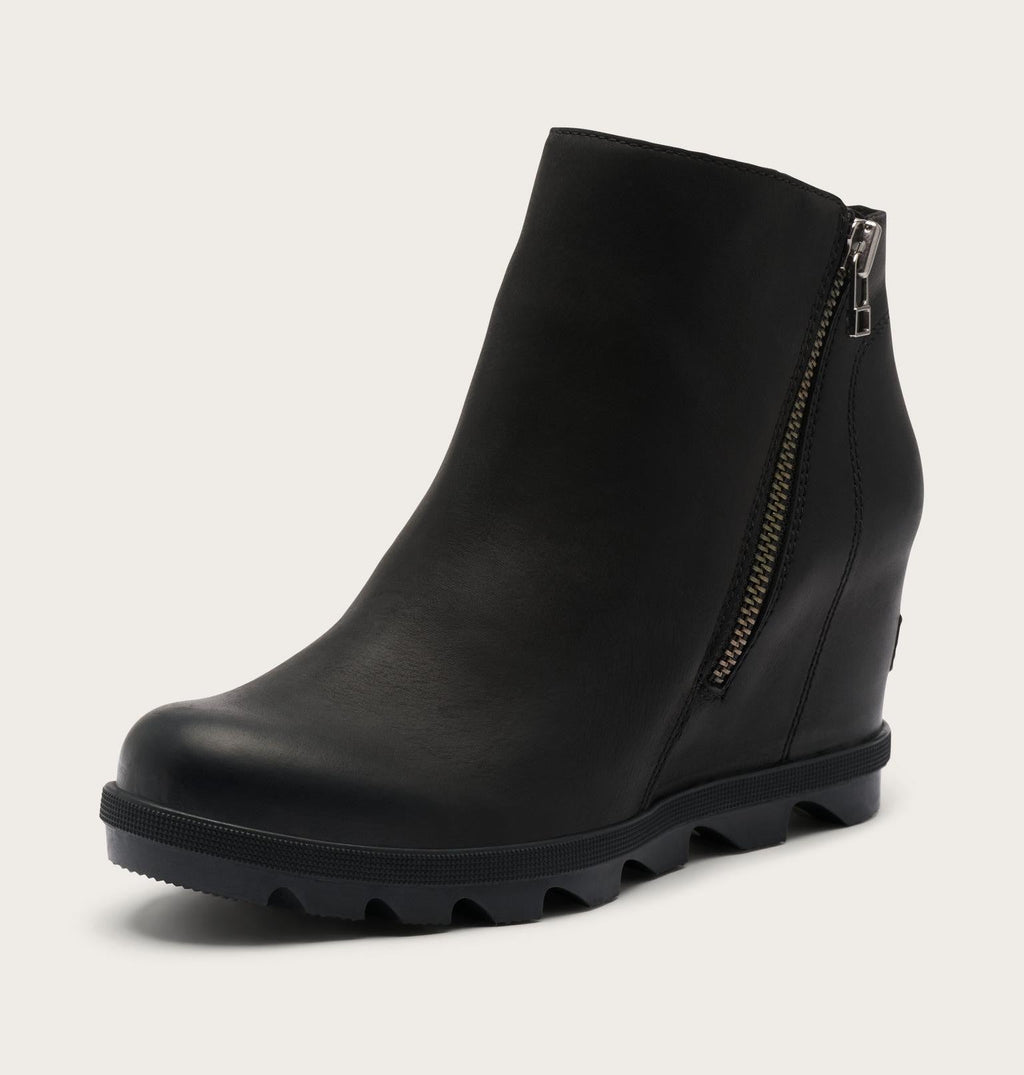 Joan Rhapsody™ Zip Women's Wedge Boot - Black, Black