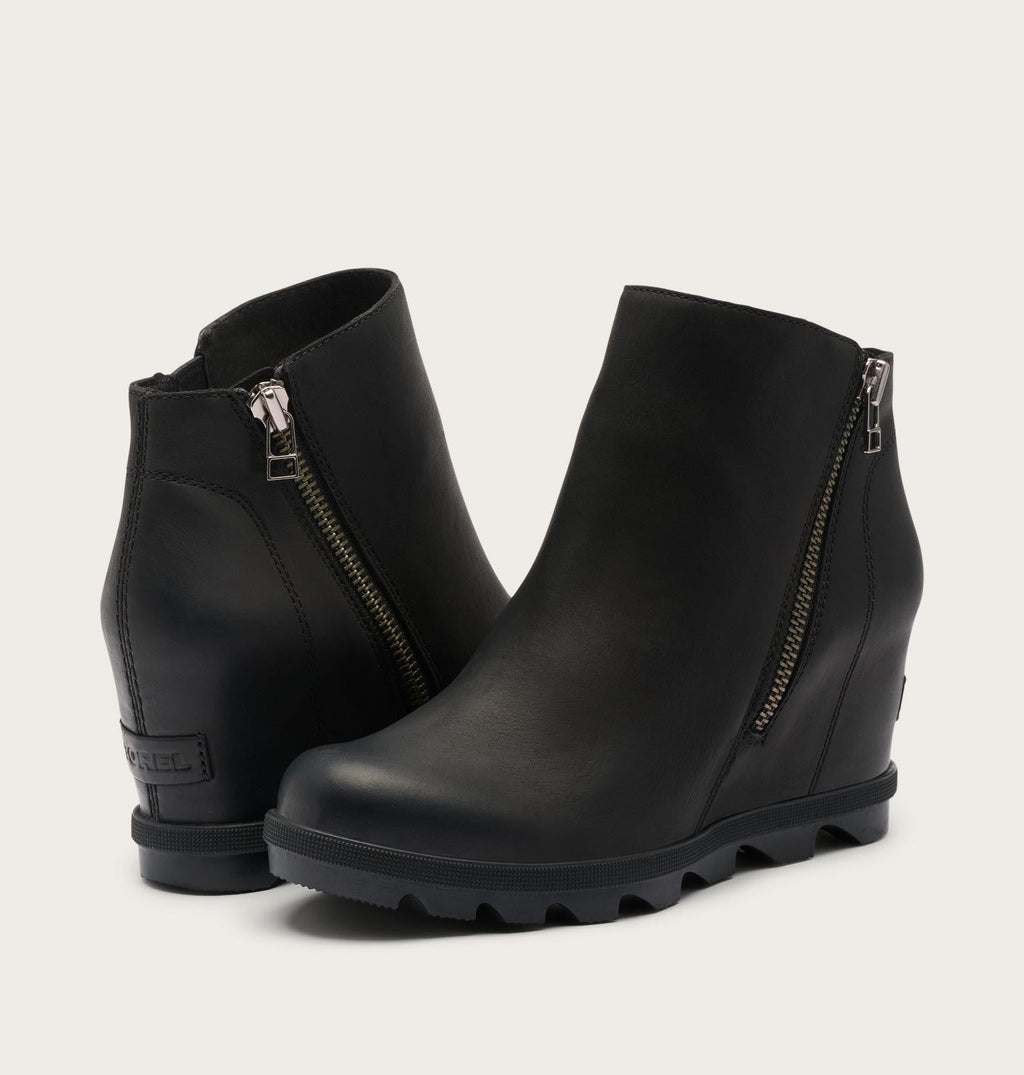 Joan Rhapsody™ Zip Women's Wedge Boot - Black, Black