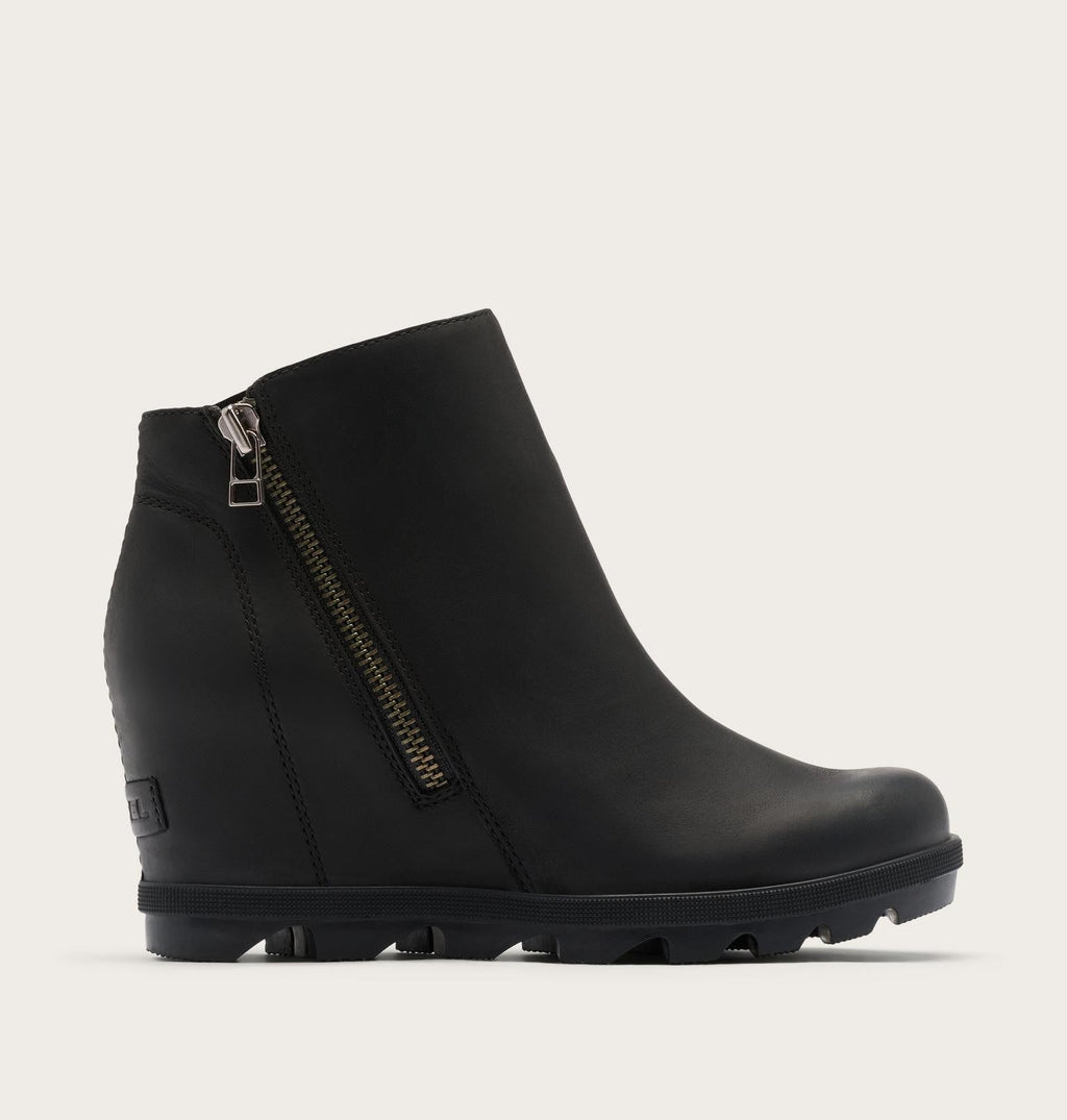 Joan Rhapsody™ Zip Women's Wedge Boot - Black, Black