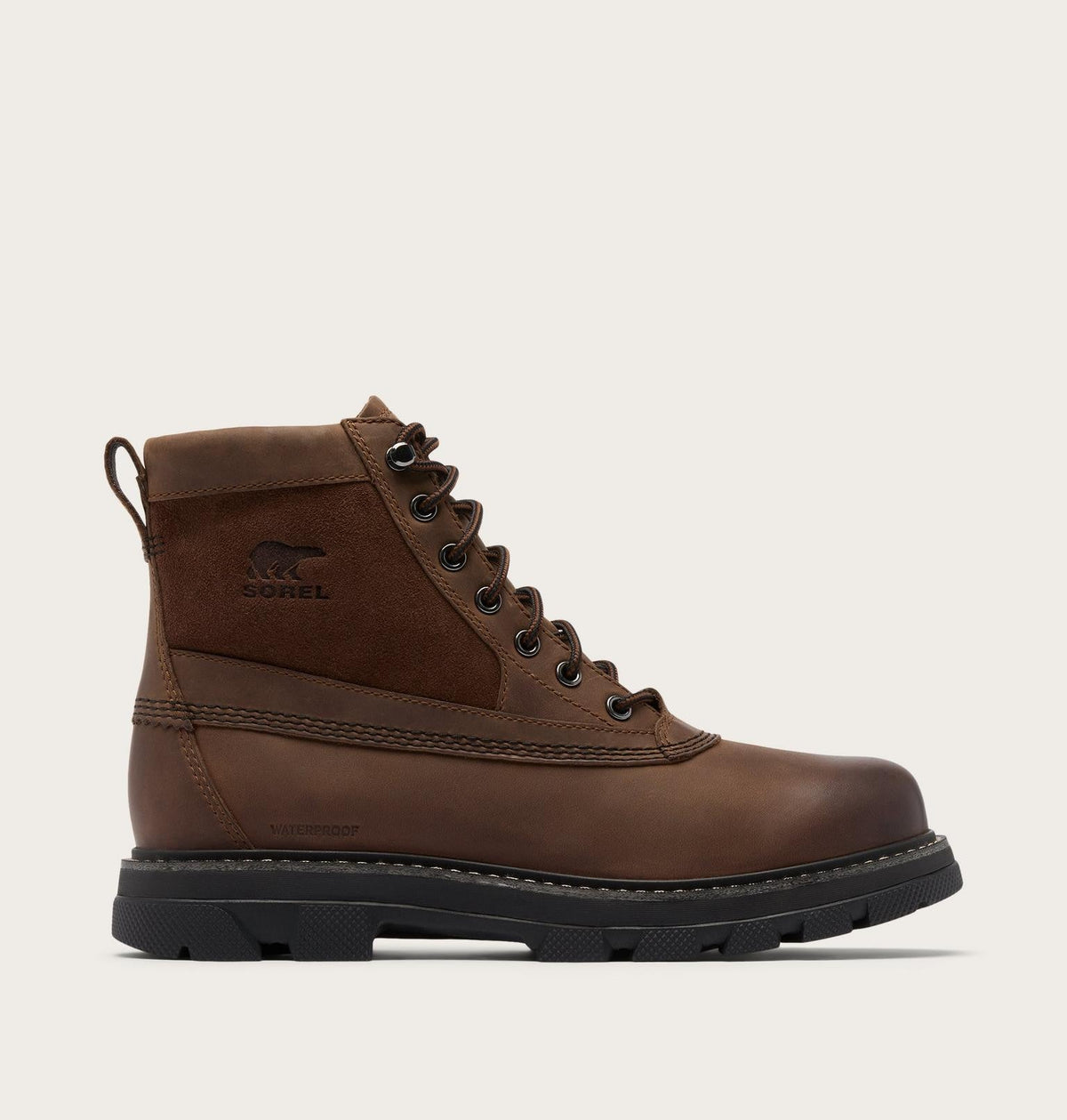 Lark-47™ Men's Waterproof Boot - Tobacco, Black