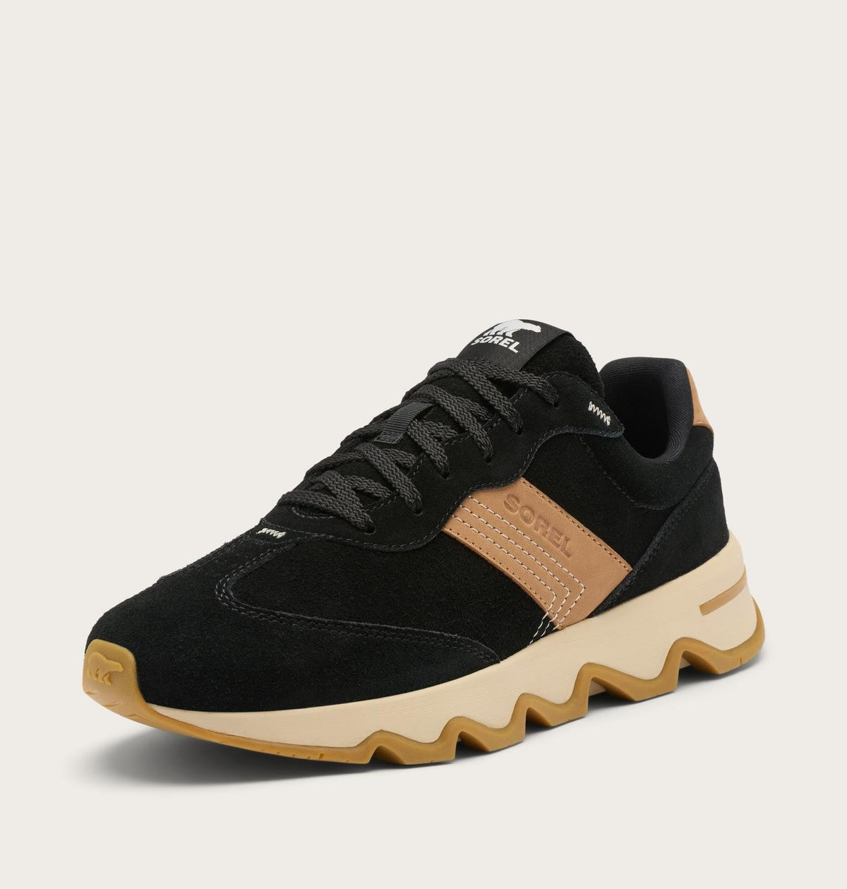 Kinetic™ Ember Lux Men's Sneaker - Black, Tawny Buff