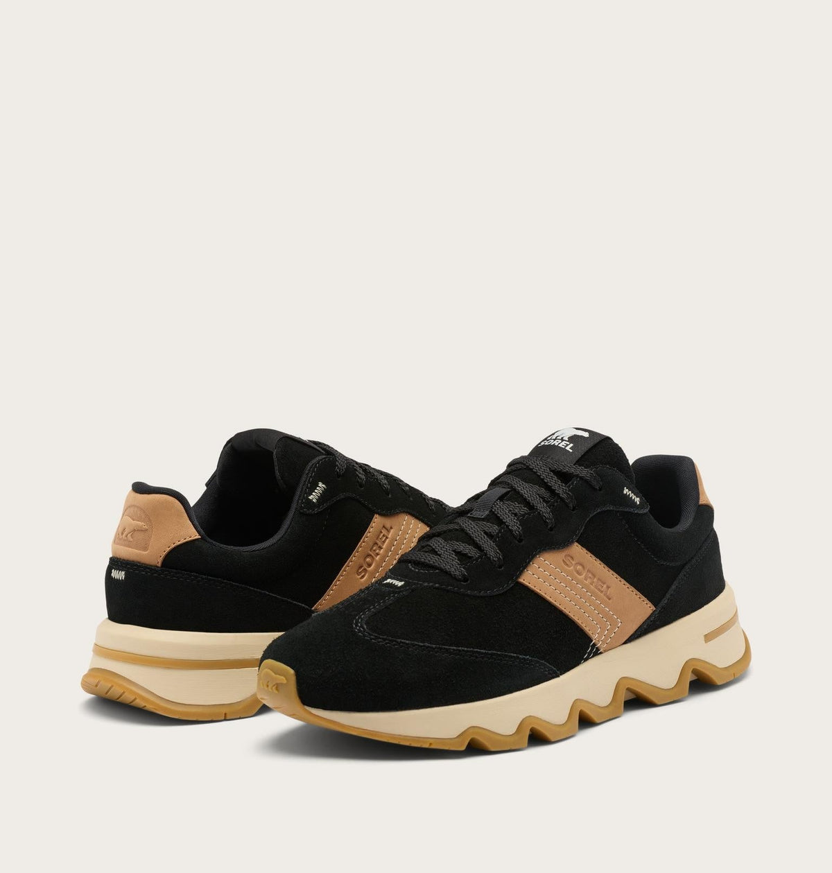 Kinetic™ Ember Lux Men's Sneaker - Black, Tawny Buff