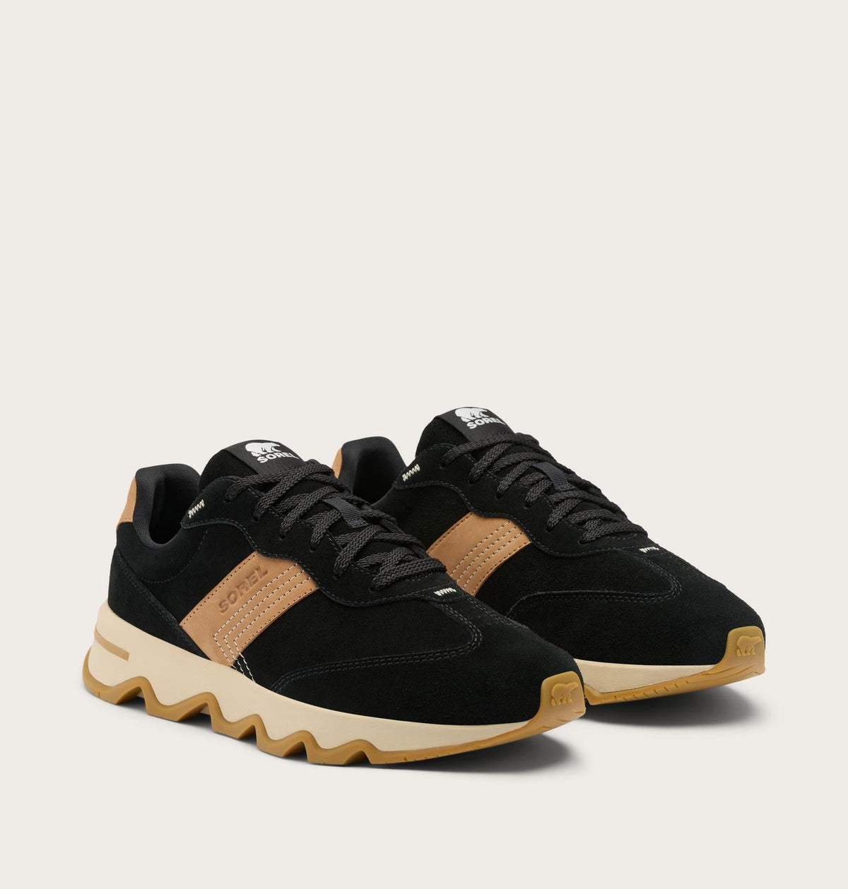 Kinetic™ Ember Lux Men's Sneaker - Black, Tawny Buff