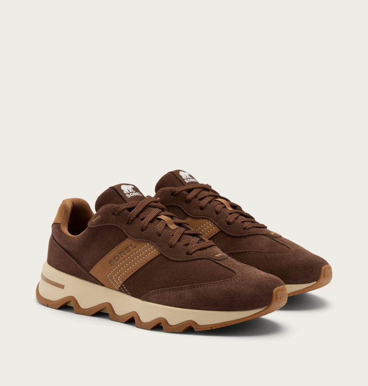 Kinetic™ Ember Lux Men's Sneaker - Tobacco, Velvet Tan