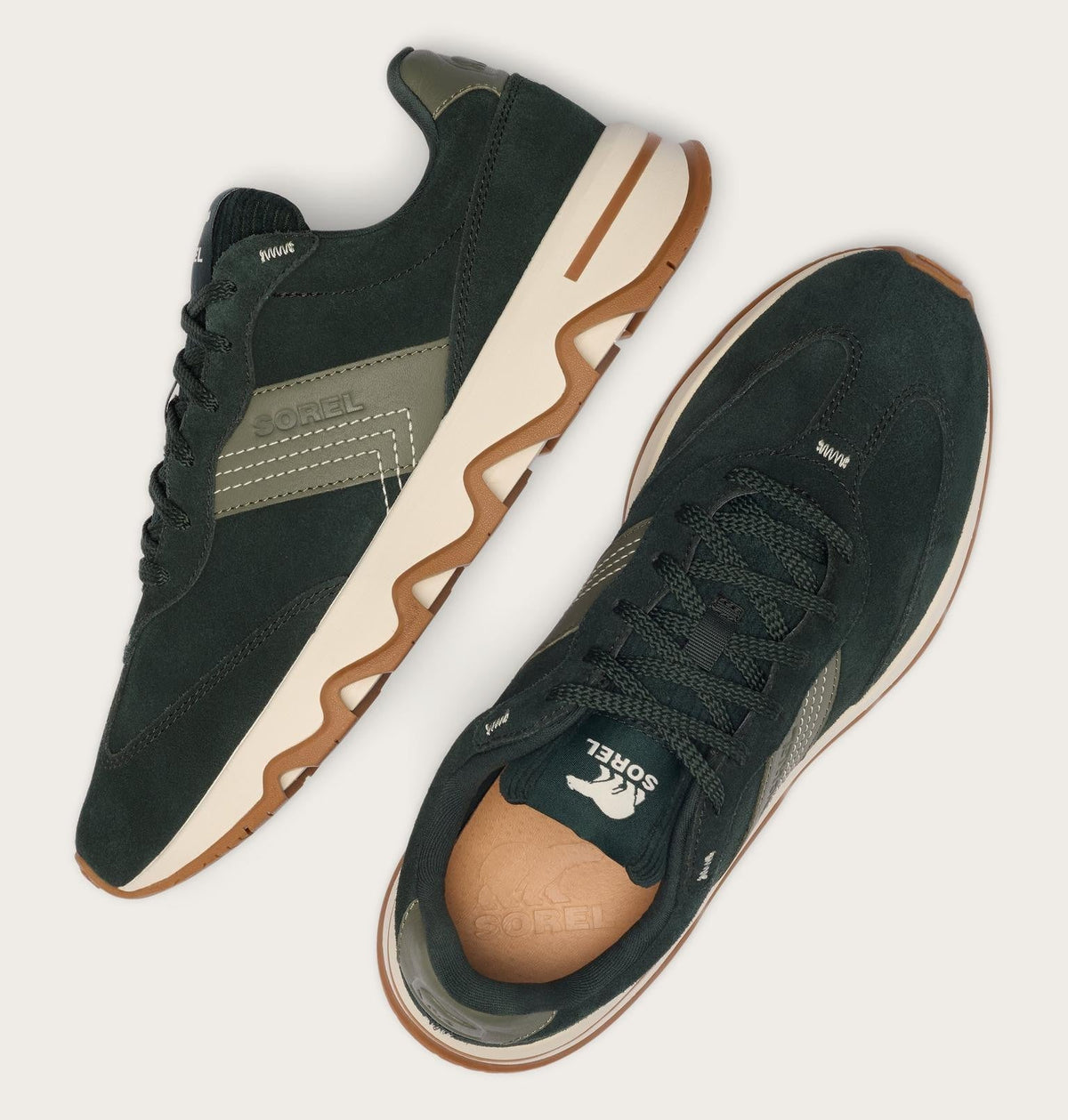 Kinetic™ Ember Lux Men's Sneaker - Deep Woods, Stone Green