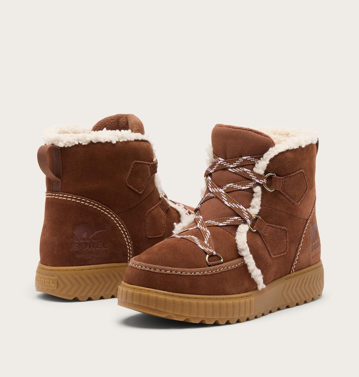Big Kids Ona Ave™ Alpine Winter Boot - Dark Auburn, Gum 2