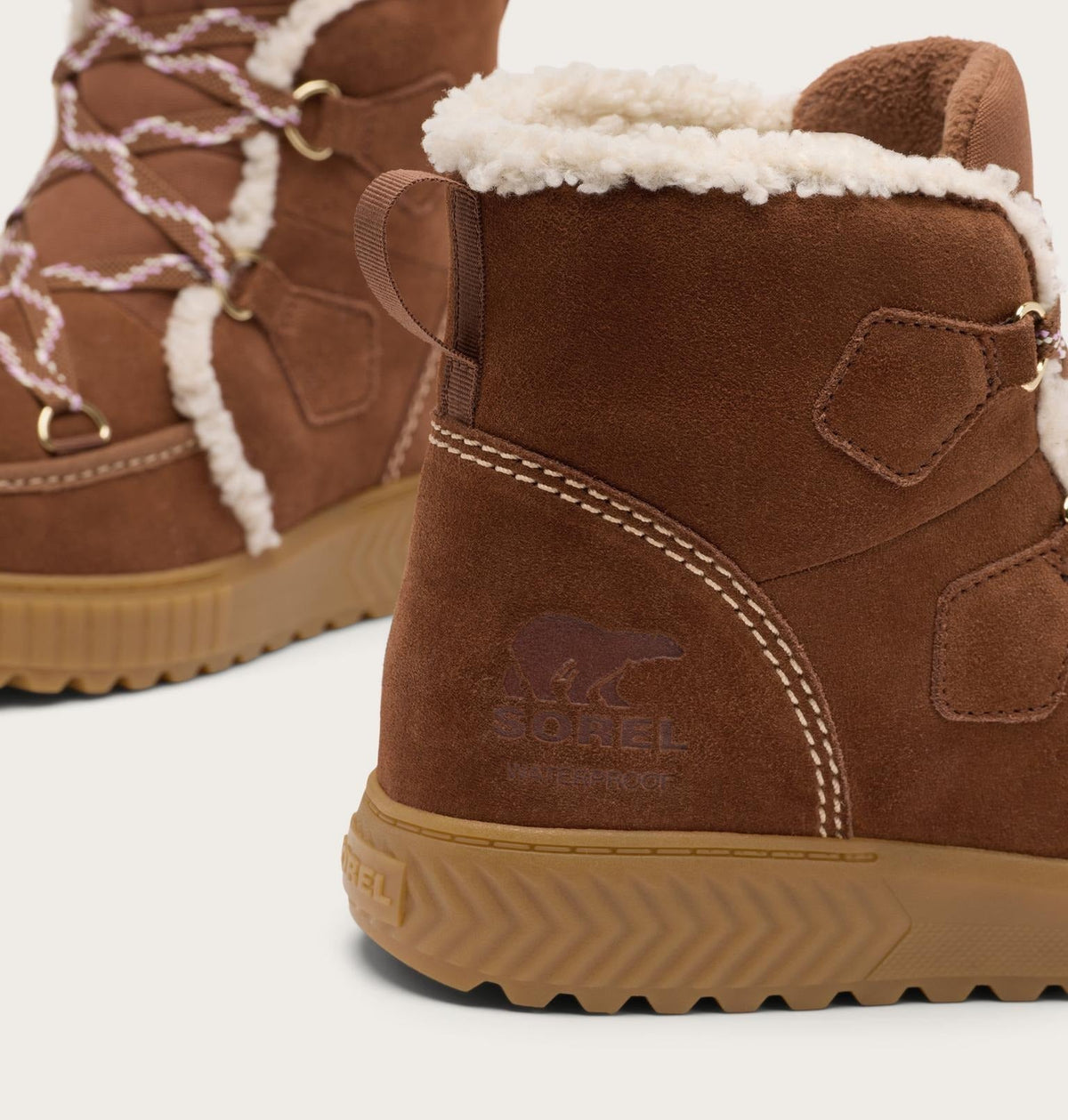 Big Kids Ona Ave™ Alpine Winter Boot - Dark Auburn, Gum 2