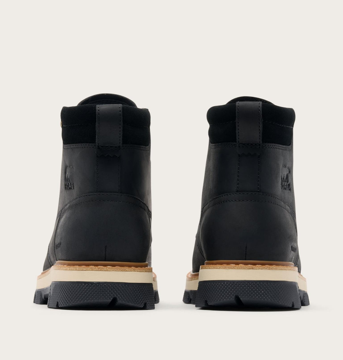 Lark-47™ Moc Toe Men's Waterproof Boot - Black, Bleached Ceramic