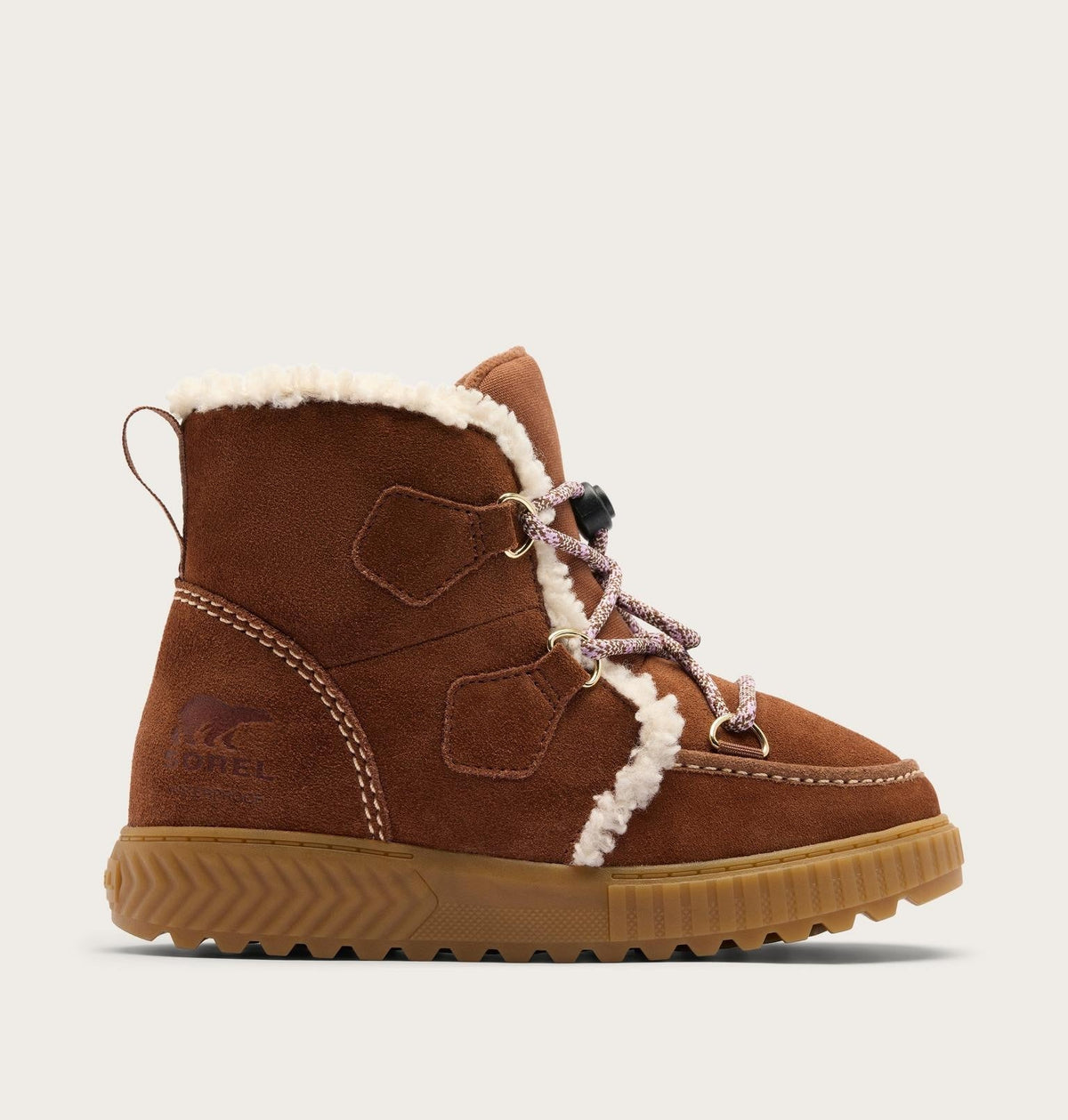 Little Kids Ona Ave™ Alpine Winter Boot - Dark Auburn, Gum 2