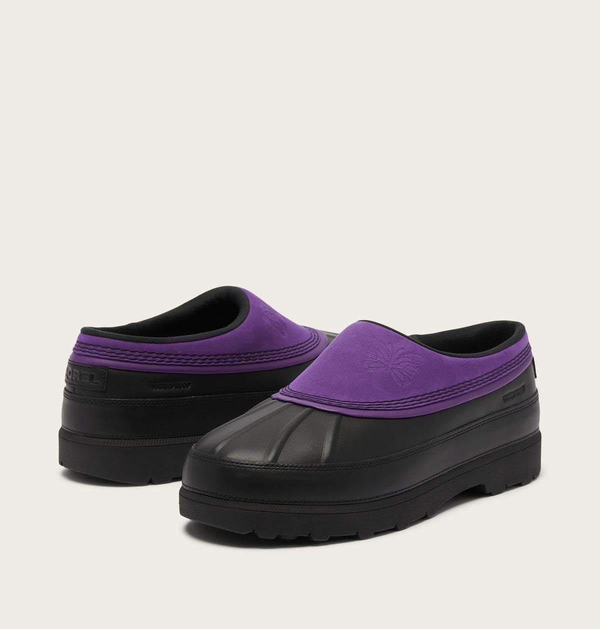 SOREL X NEEDLES Ambler Waterproof Clog - Ultra Violet, Black