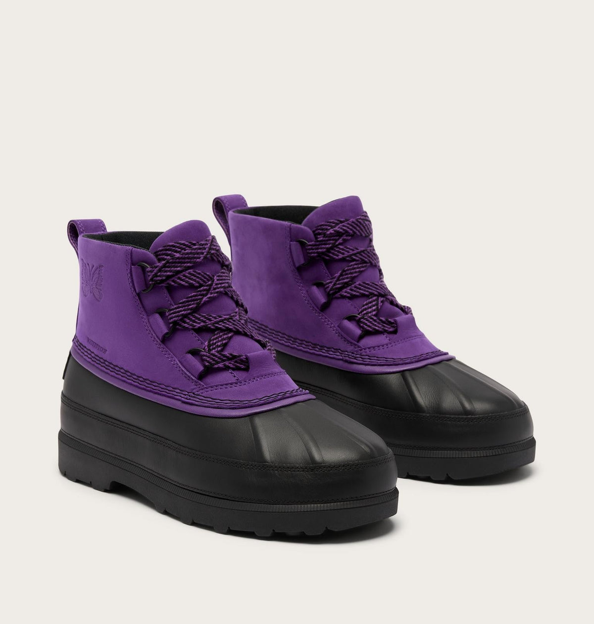SOREL X NEEDLES Ambler Chukka Waterproof Boot - Ultra Violet, Black