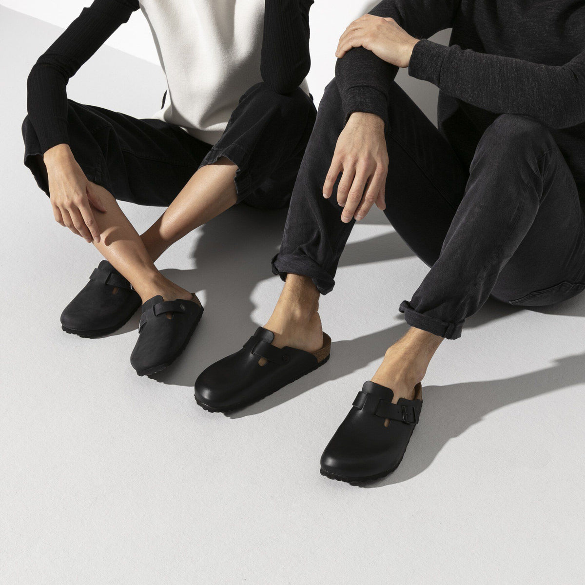 Boston Natural Leather Oiled - Black