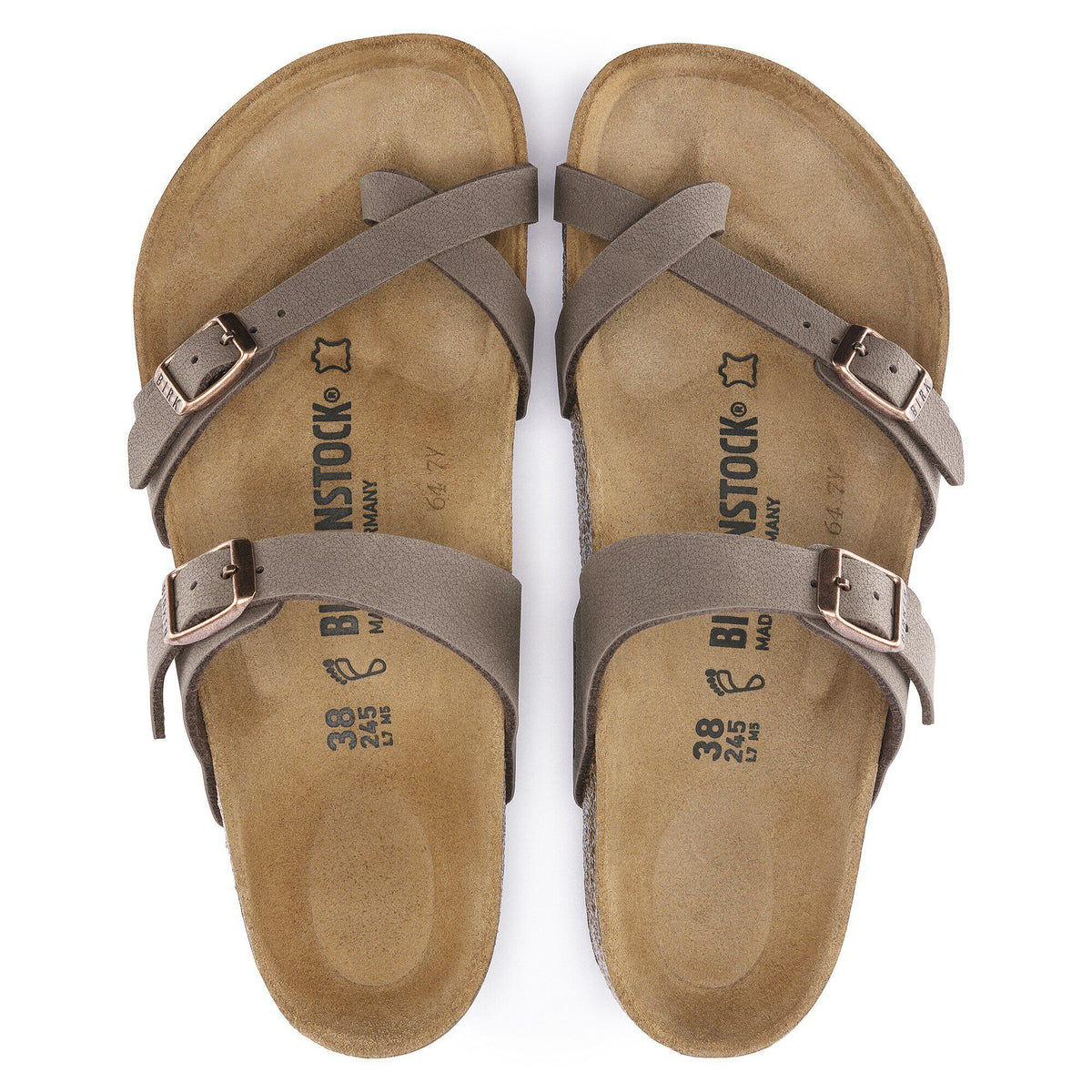 Mayari Birko-Flor Nubuck - Mocha