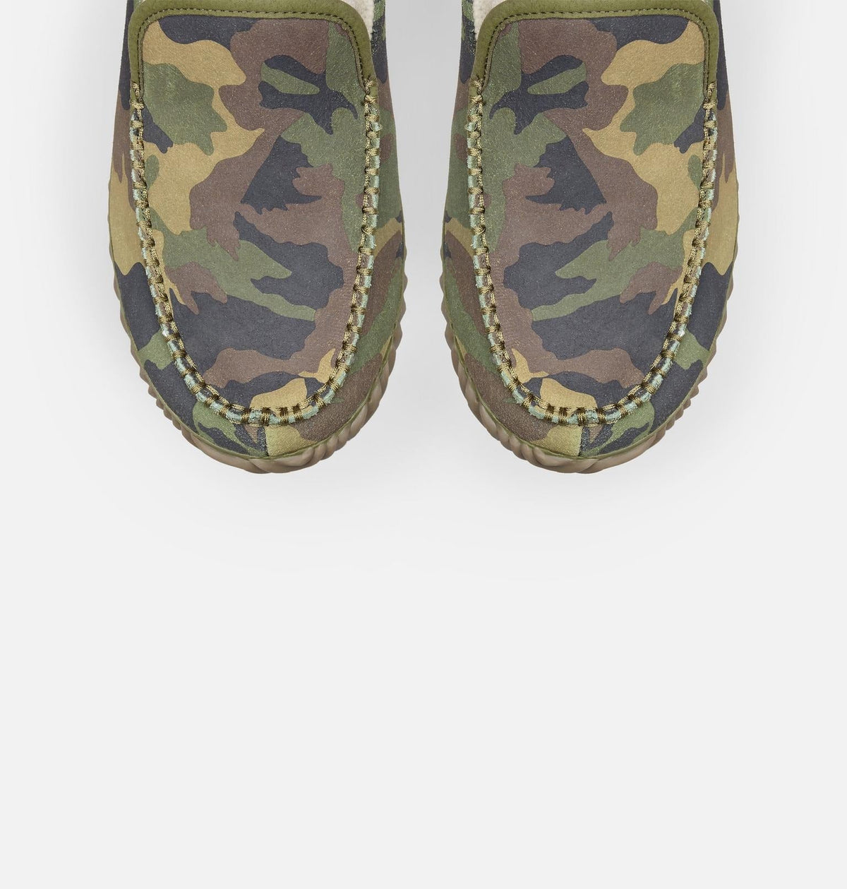 SOREL DUDE MOC™ Men's Slipper - Hiker Green, Dark Stone