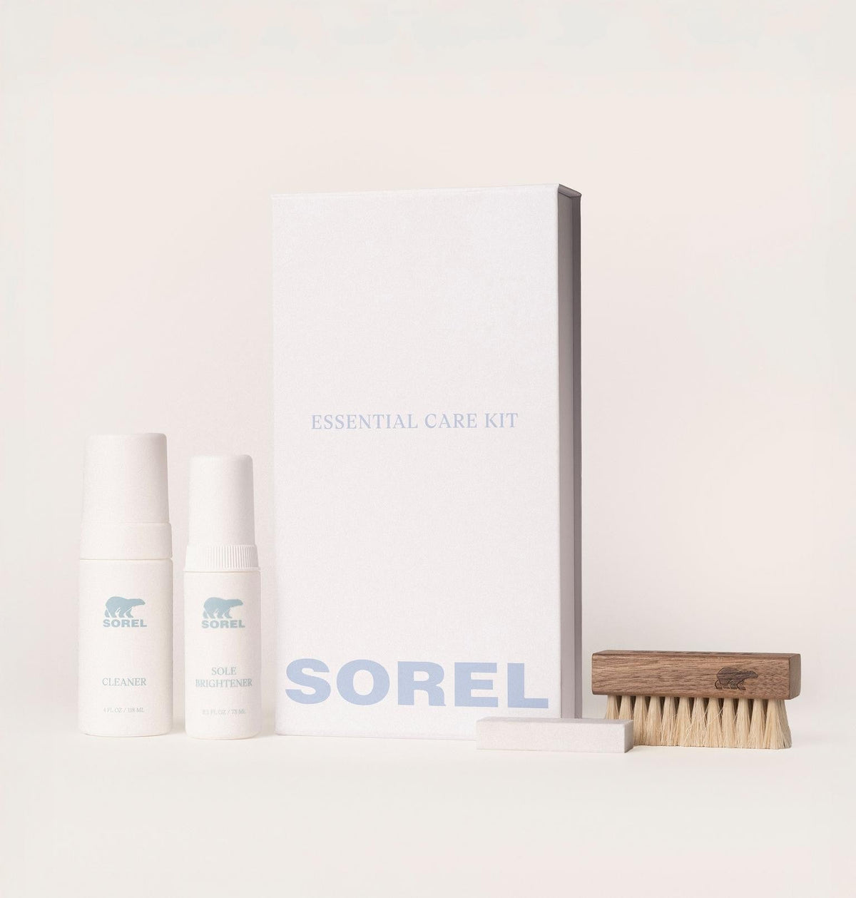 Essential Shoe Care Kit - White