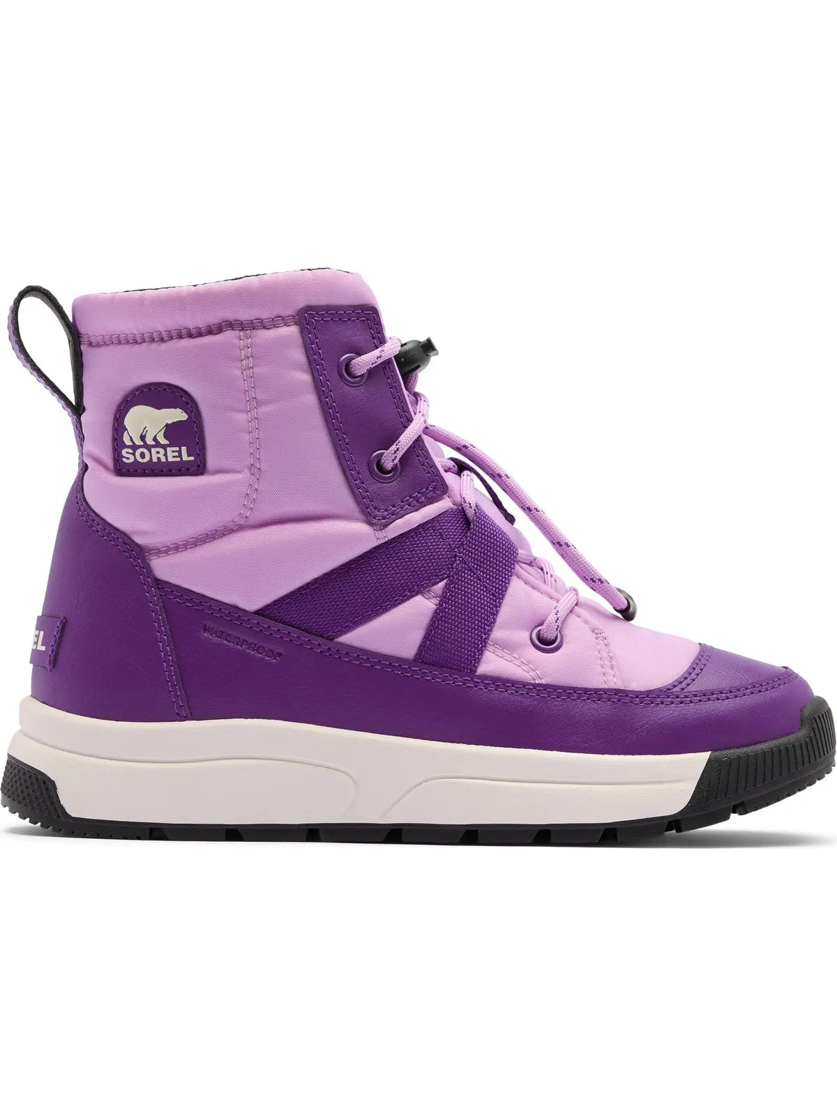 Big Kids Whitney™ III Mid Winter Boot - Hydrangea, Ultra Violet
