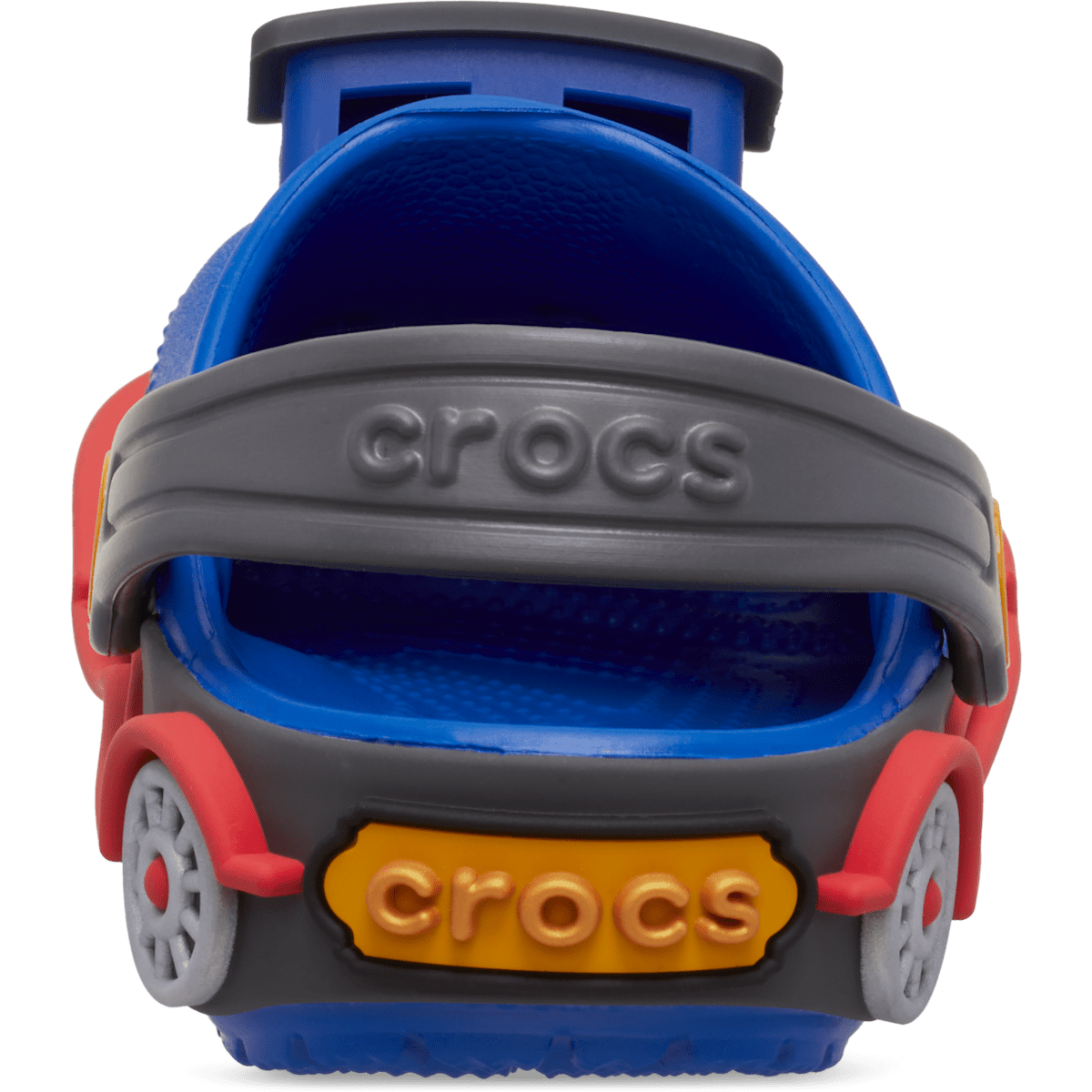 Toddler Classic IAM Train Clog - Blue Bolt/Carbon