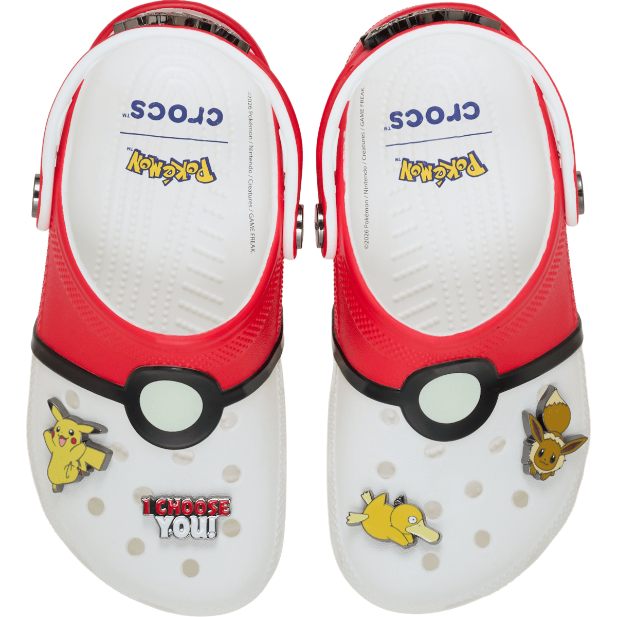 Kids’ Pokémon Poké Ball Classic Clog - Multi