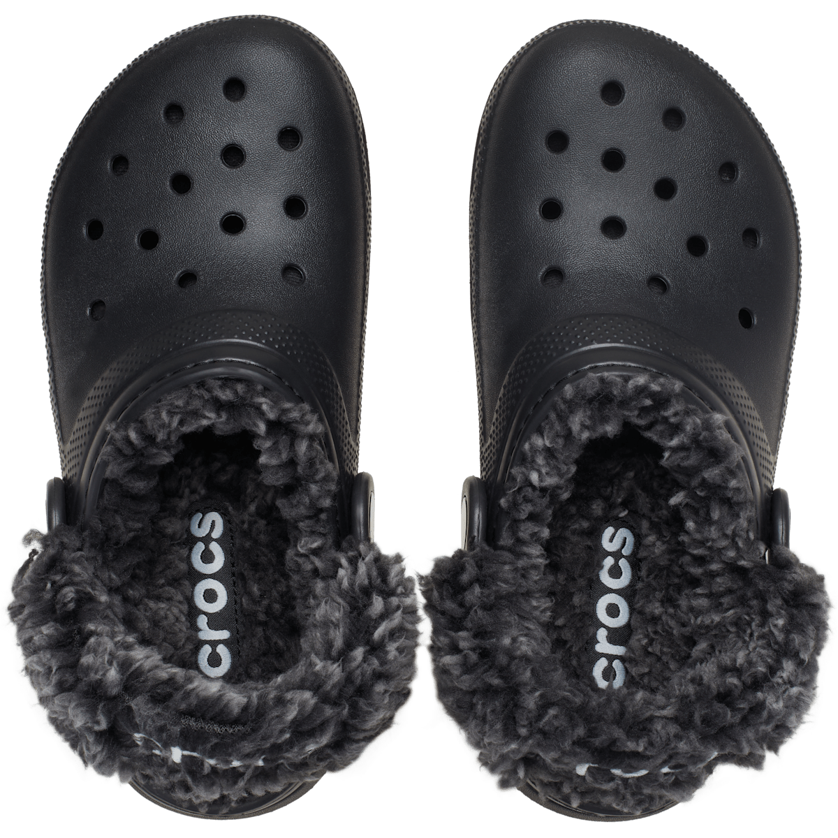 Kids’ Classic Fleece Lined Clog - Black