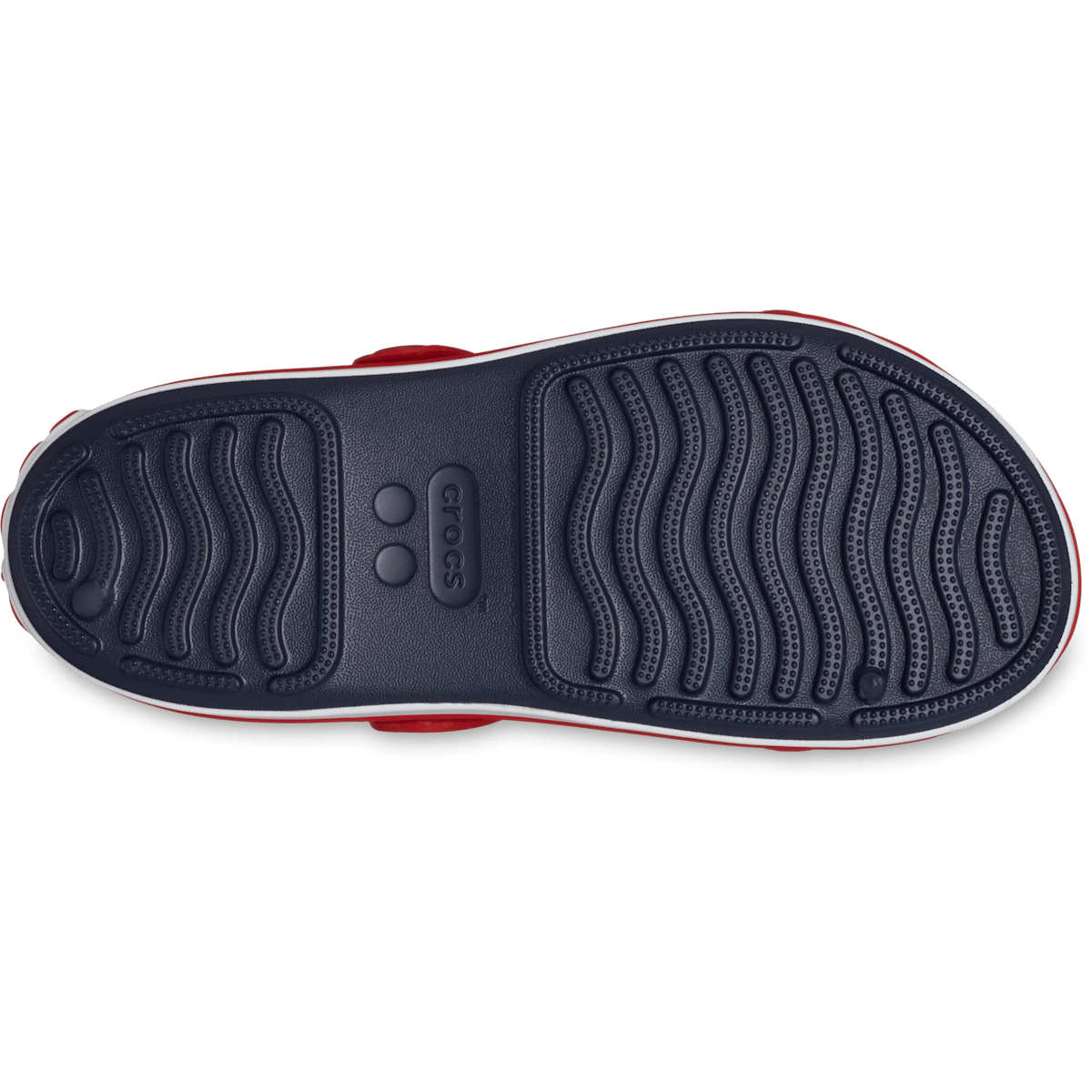 Toddler Crocband™ Cruiser Sandal - Navy / Varsity Red