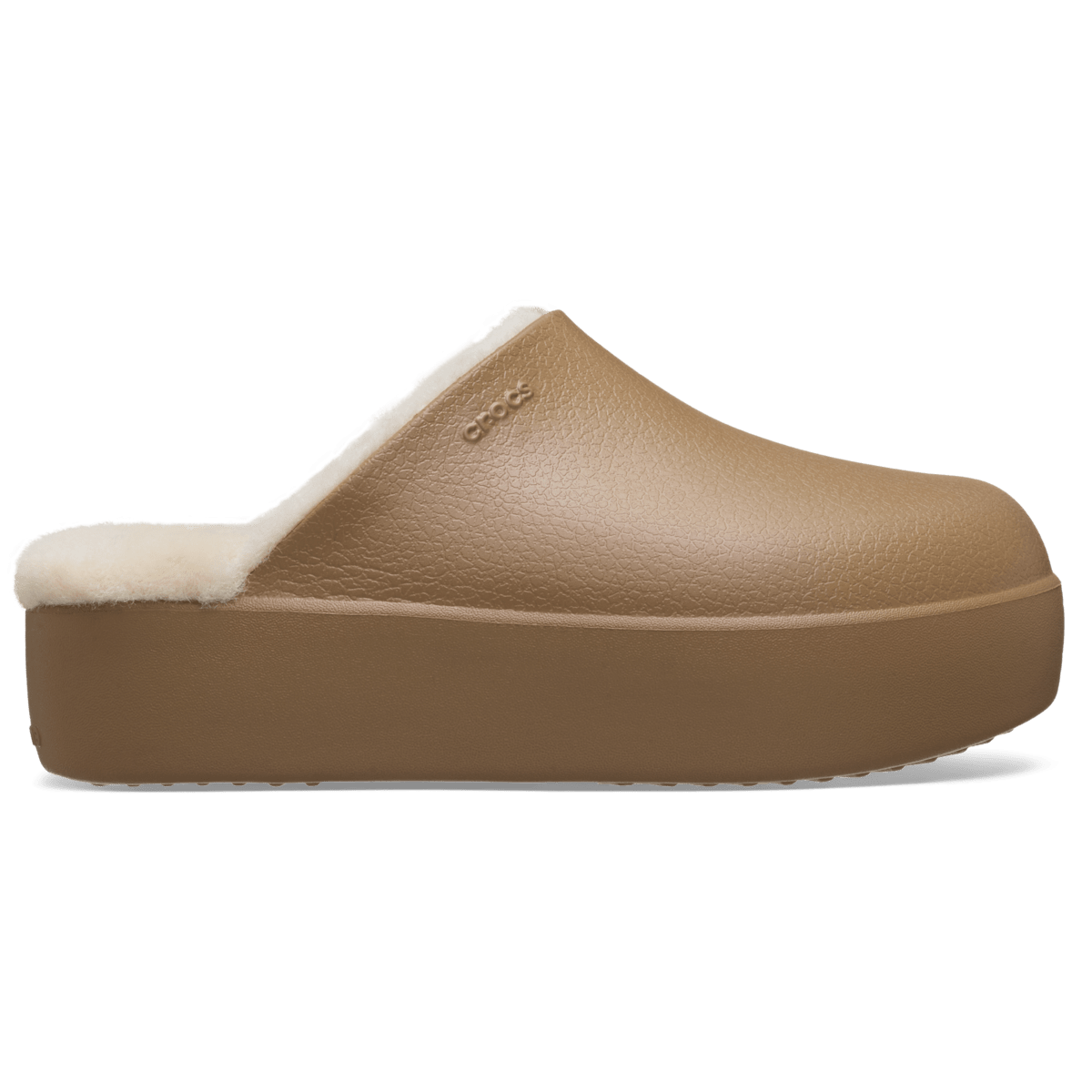 Dylan Platform Lined Clog - Sepia / Sandstone