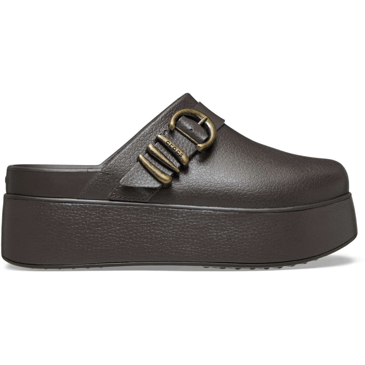 Dylan Platform Boho Buckle Clog - Espresso