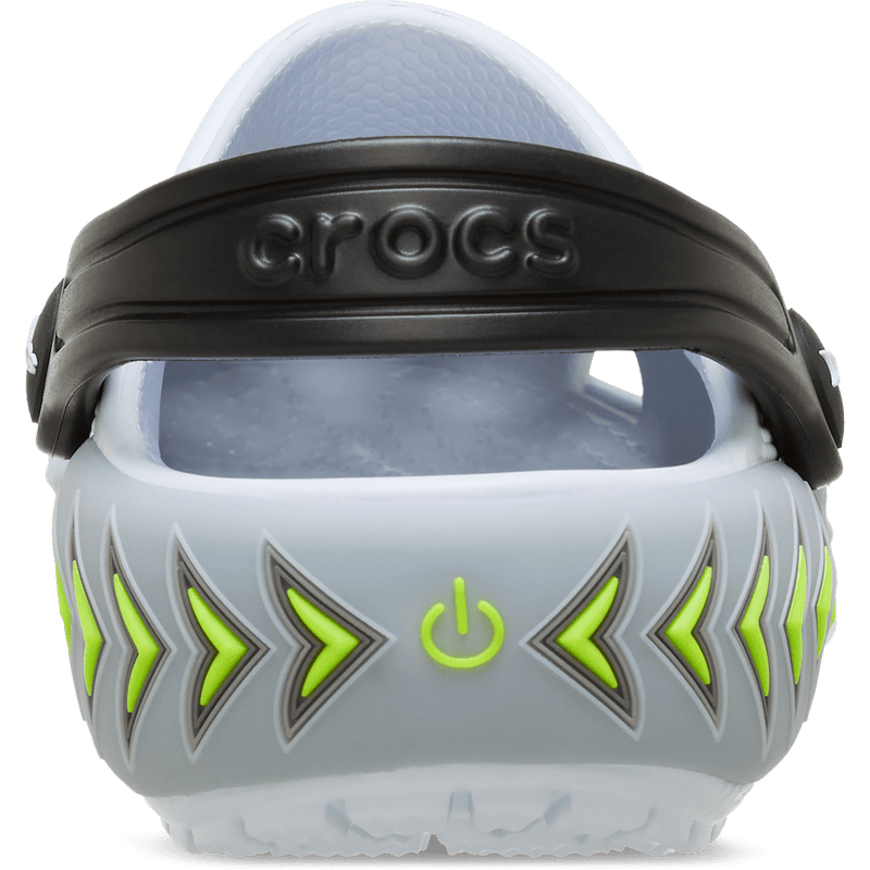 Toddlers Classic Creature Lights Clog - Steel