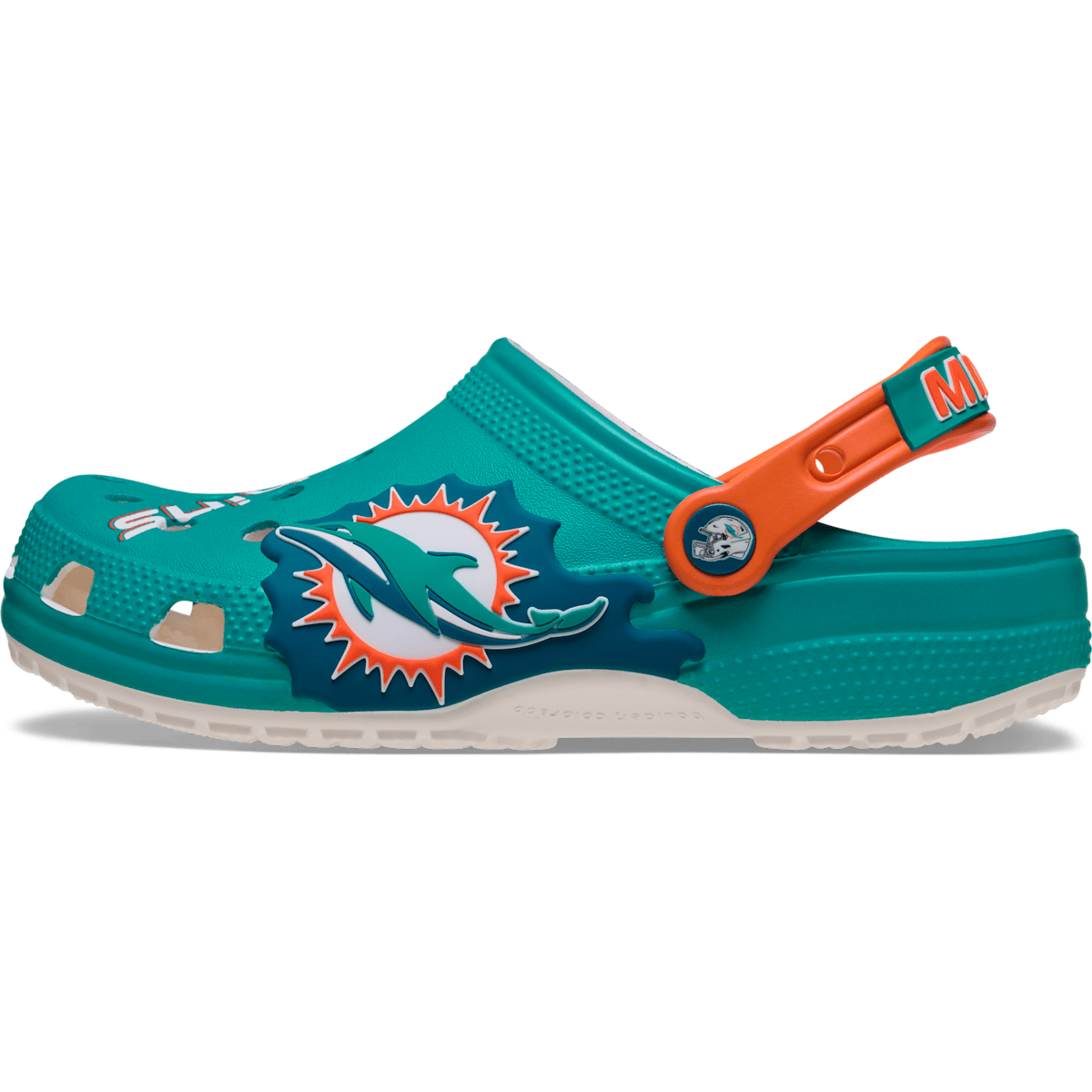 Kids' NFL Miami Dolphins Graphic Classic Clog - Multi