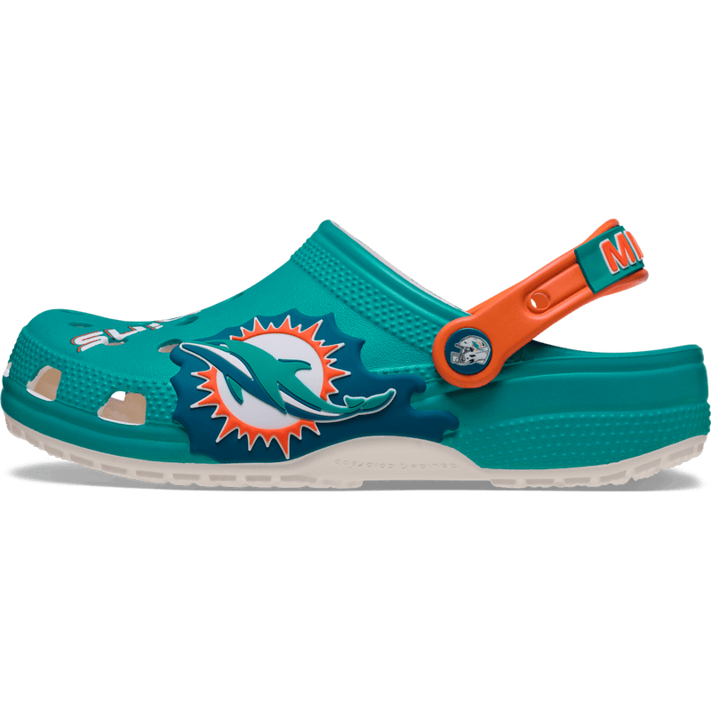 Kids' NFL Miami Dolphins Graphic Classic Clog - Multi
