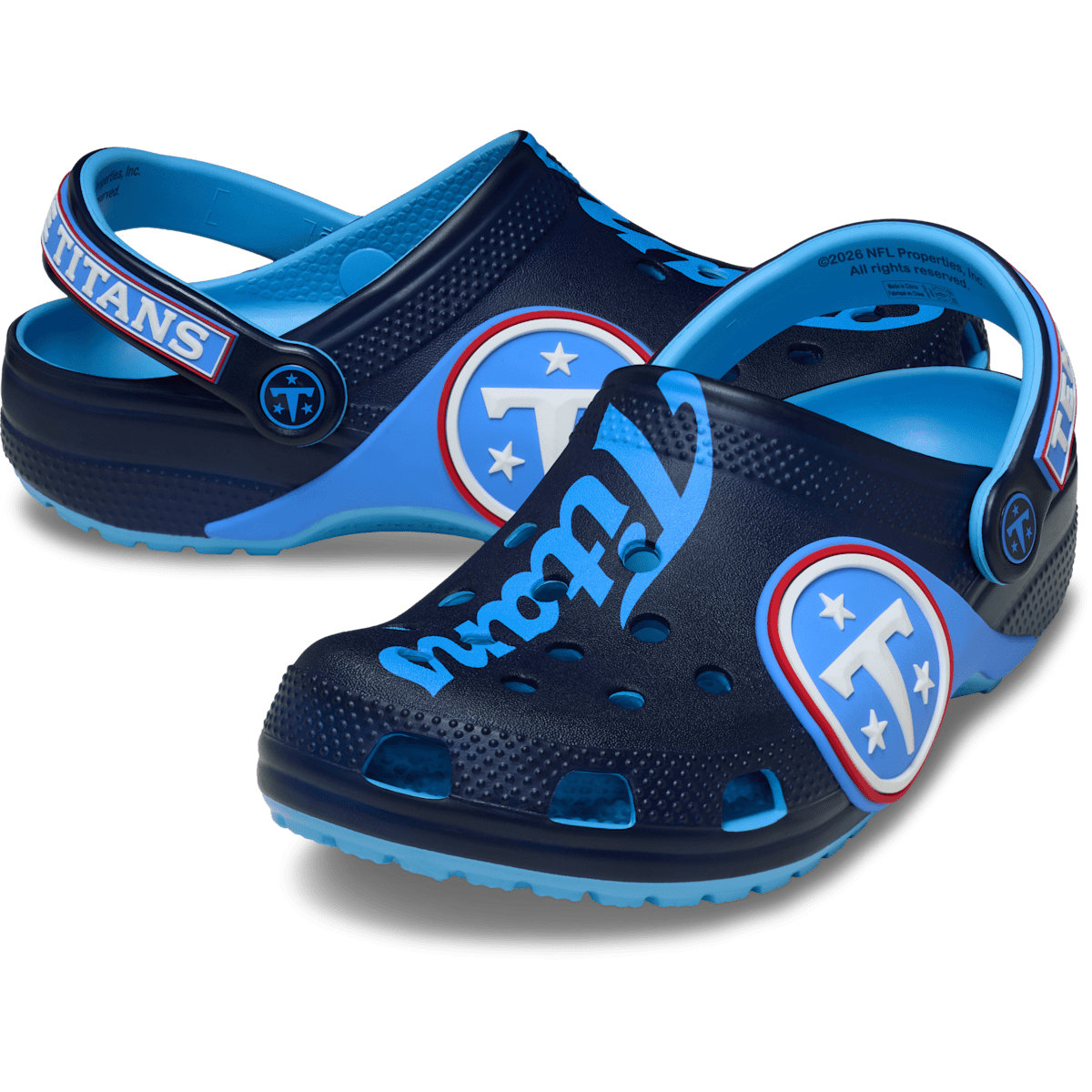 Kids' NFL Tennessee Titans Graphic Classic Clog - Multi