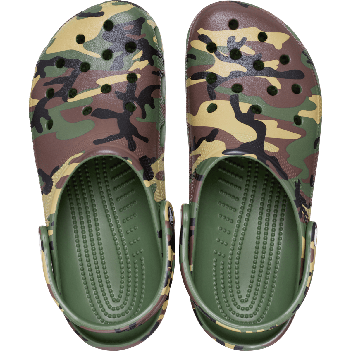Classic Camouflage Clog - Army Green / Multi