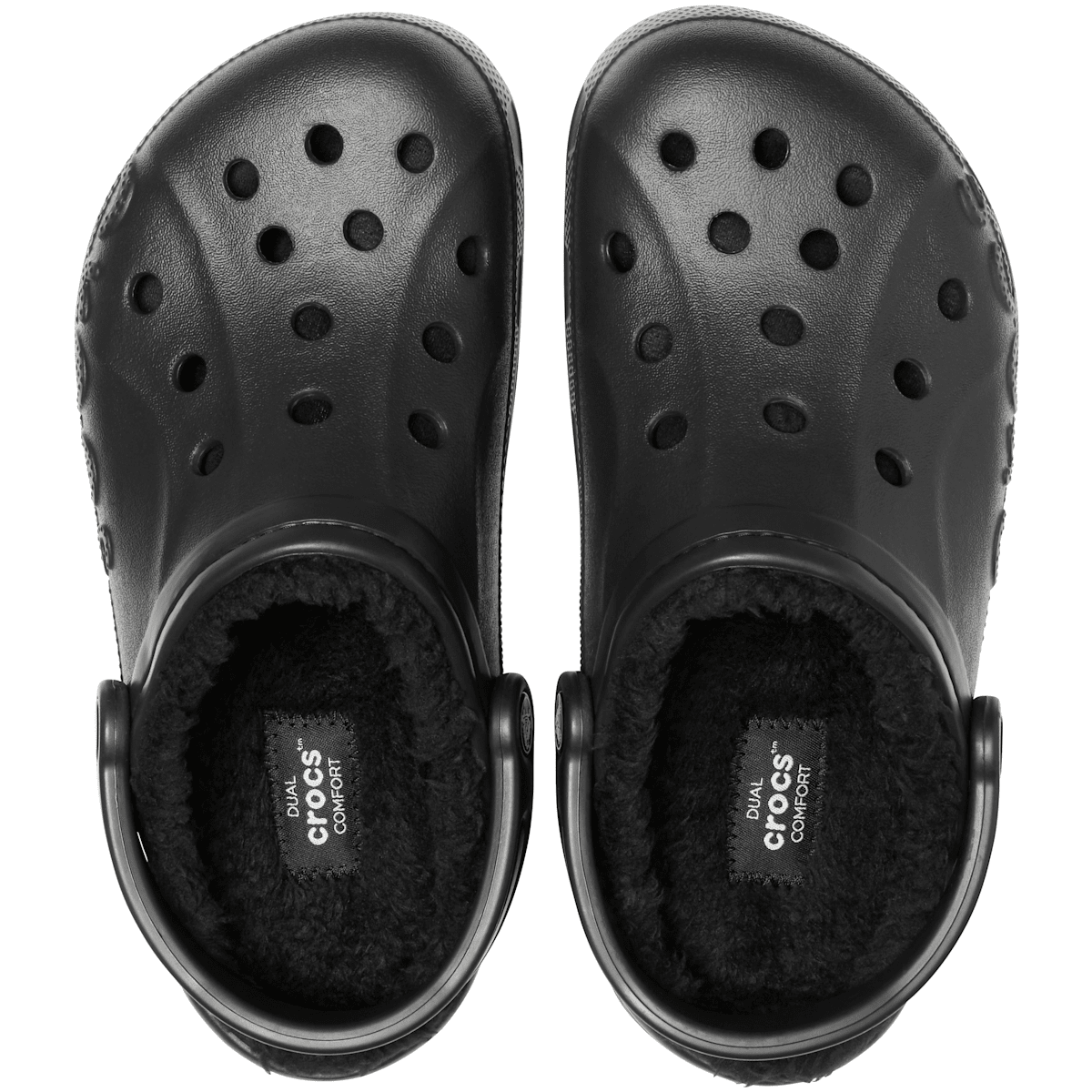 Baya Lined Clog - Black / Black