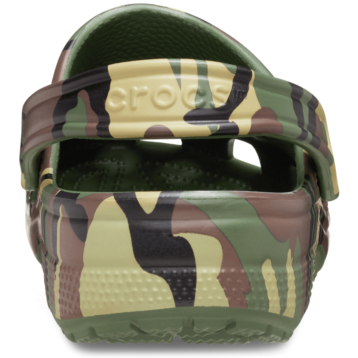 Classic Camouflage Clog - Army Green / Multi