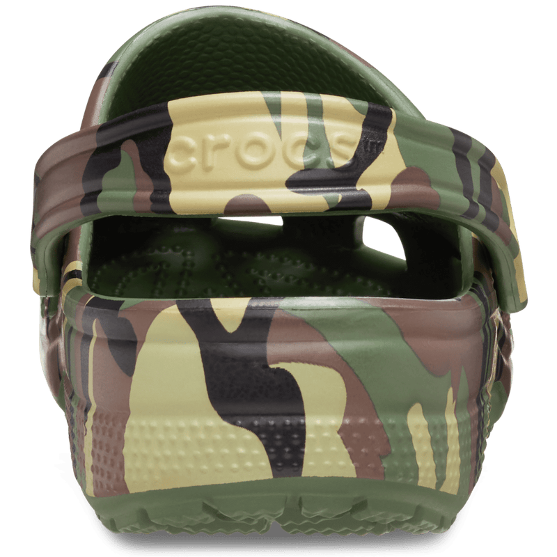 Classic Camouflage Clog - Army Green / Multi