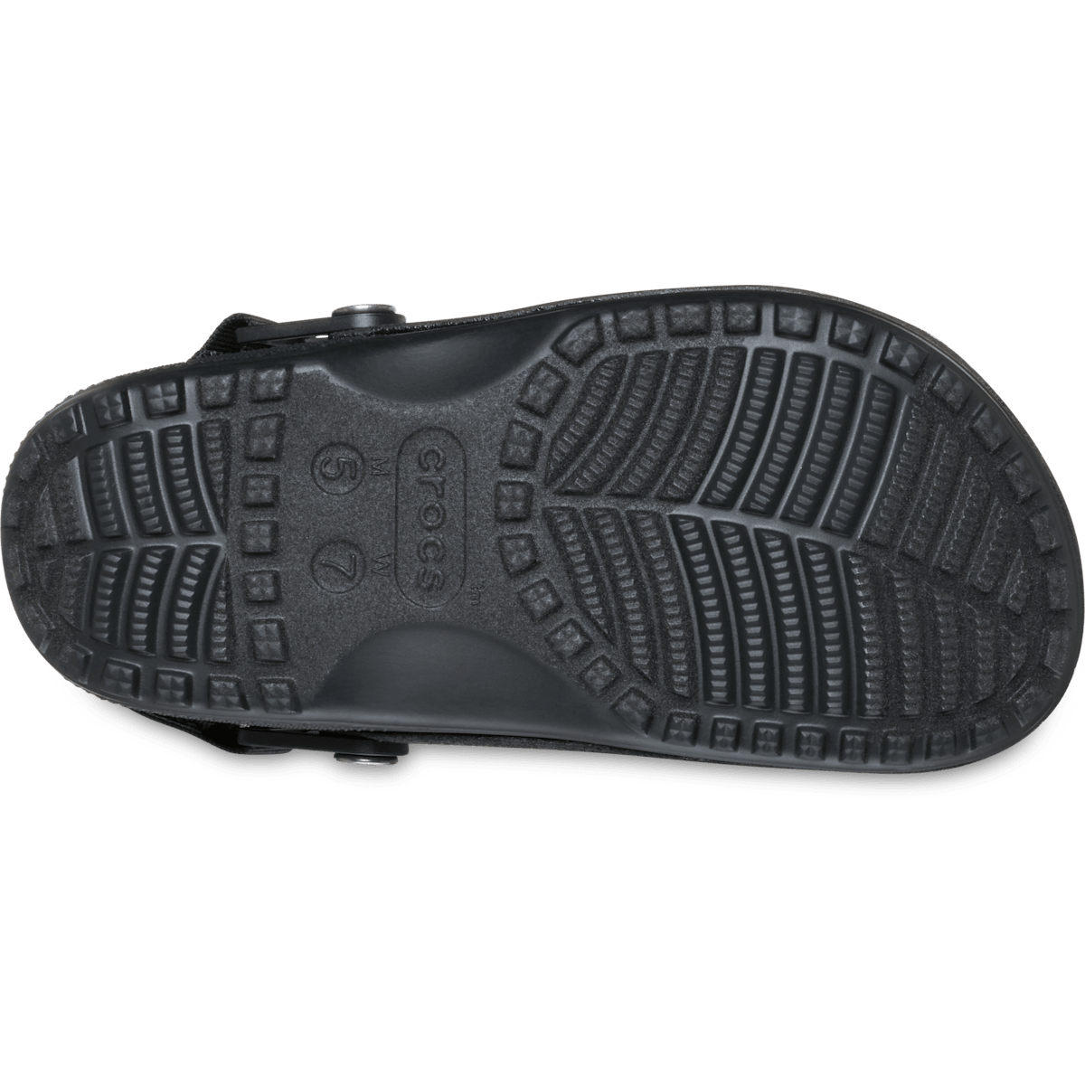 Classic Crafted Vegan Suede Clog - Black