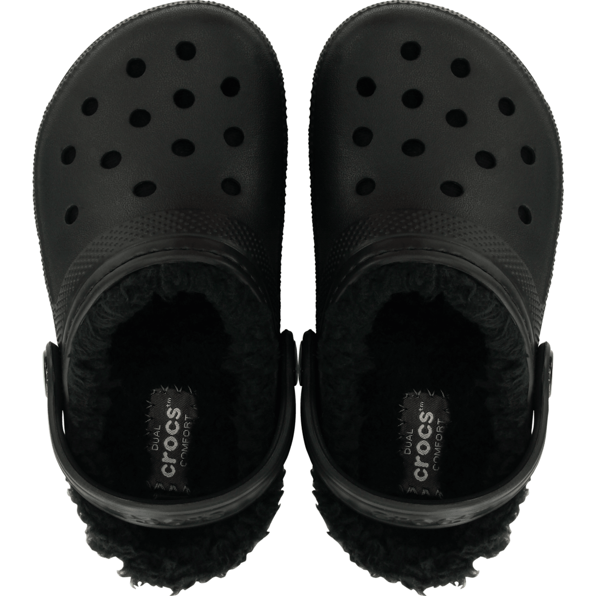 Toddler Classic Lined Clog - Black / Black
