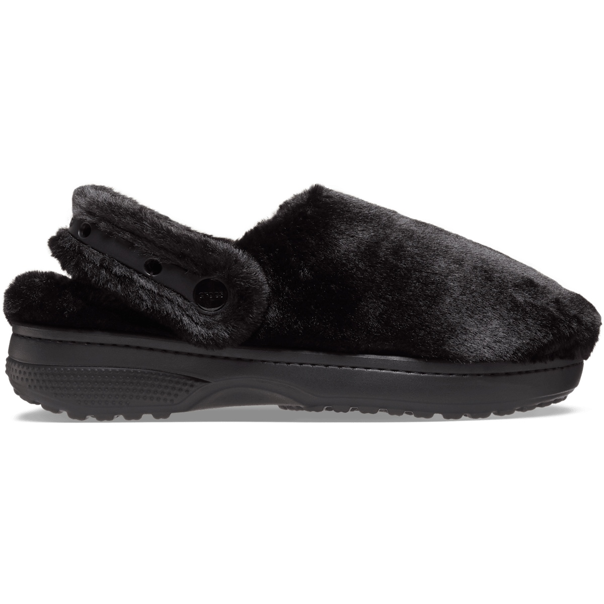 Unfurgettable Cozy Clog - Black