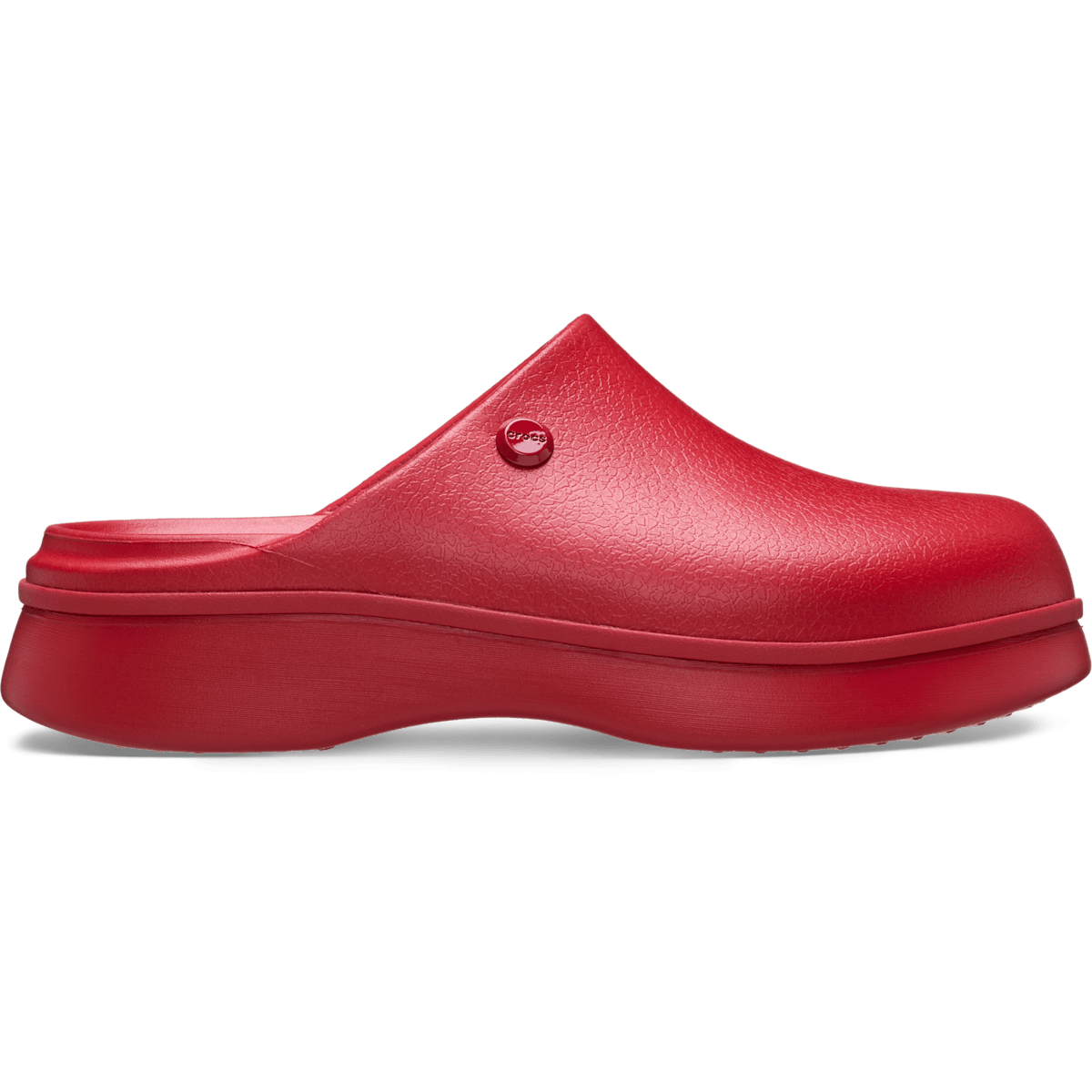 Dylan Notched Clog - Court Red