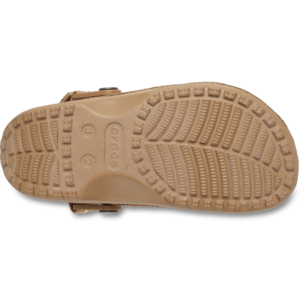 Kids' Crafted Vegan Suede Stitch Clog - Sepia