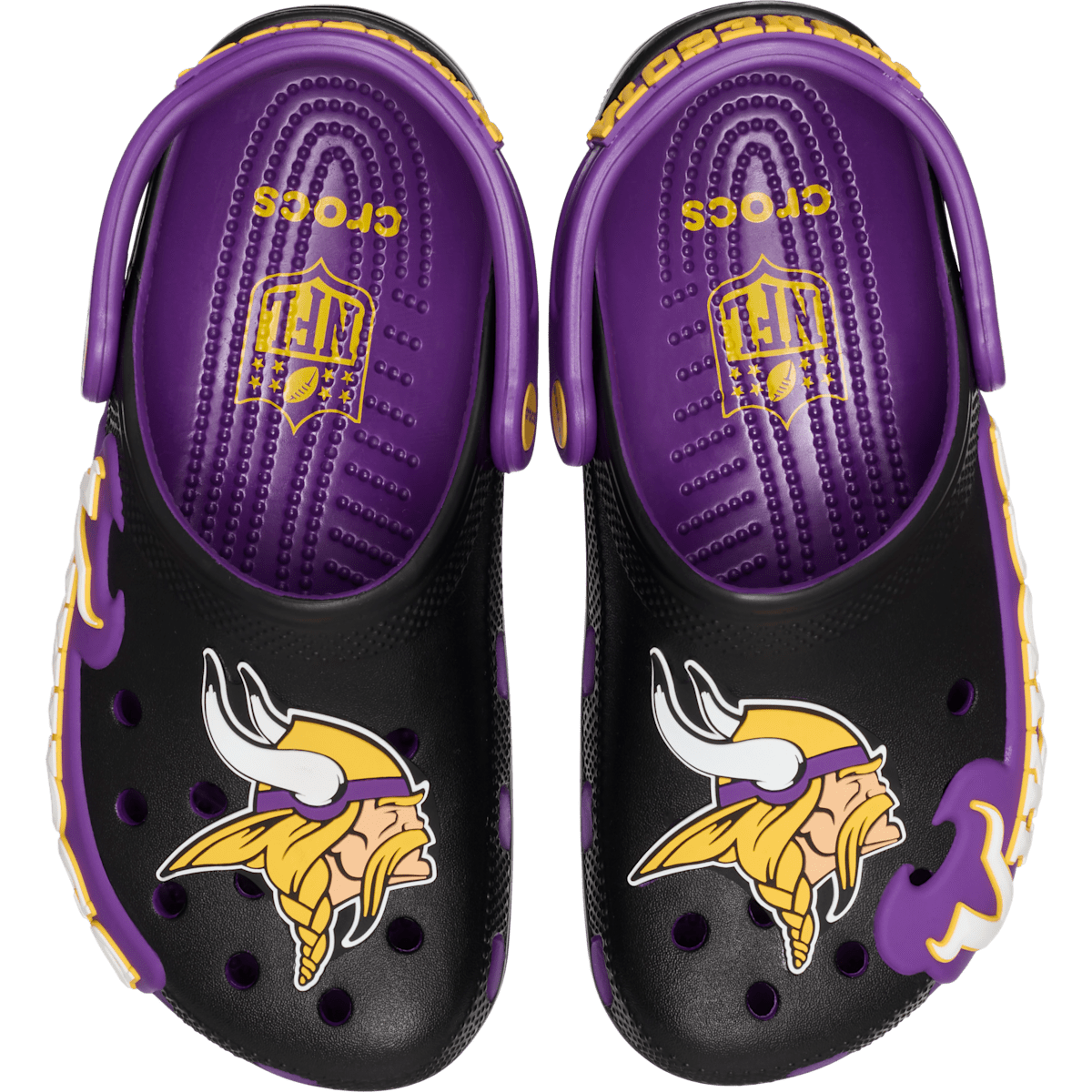 Kids' NFL Minnesota Vikings Graphic Classic Clog - Multi
