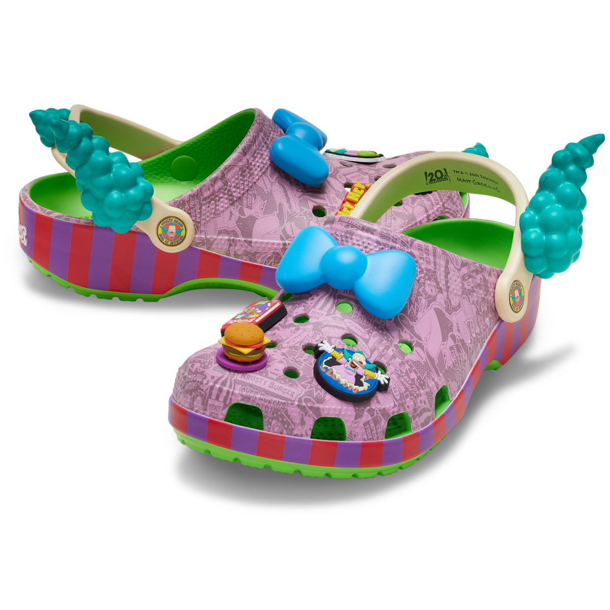 The Simpsons Krusty The Clown Classic Clog - Multi
