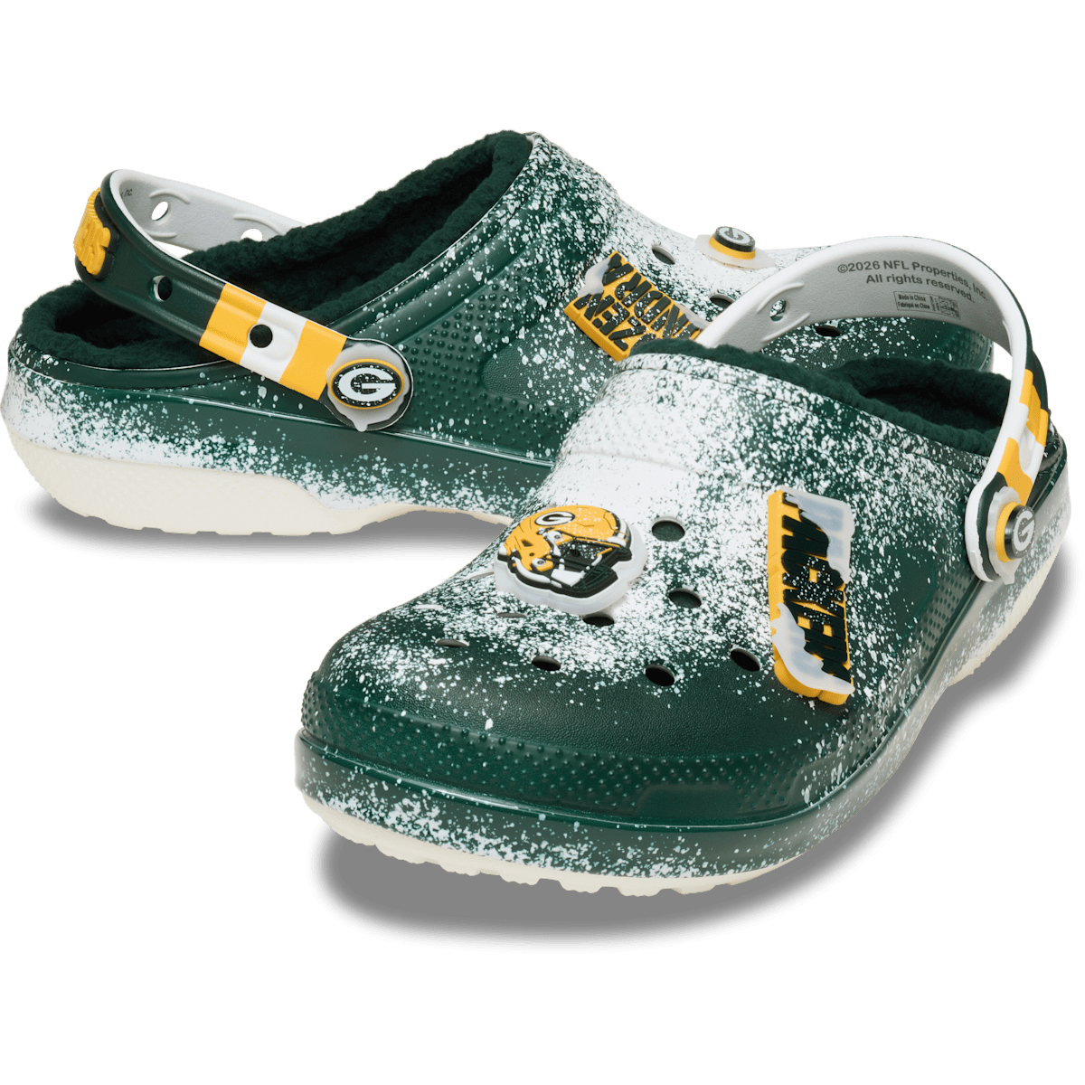 NFL Green Bay Packers Classic Lined Clog - Multi